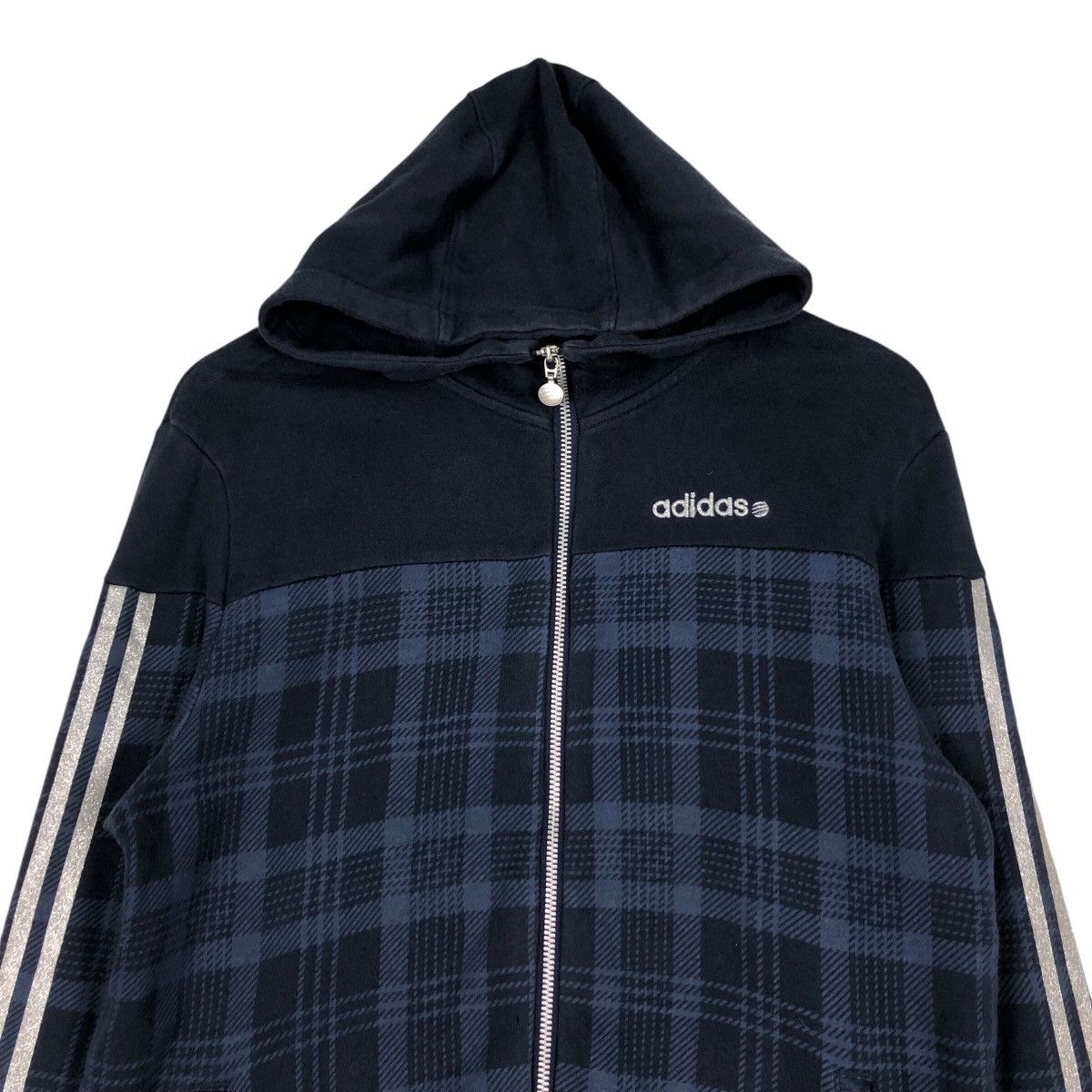 Adidas × Japanese Brand × Vintage Adidas Neo 90s Collection Sweater Hoodie Small #A3 Size US S / EU 44-46 / 1 - 2 Thumbnail
