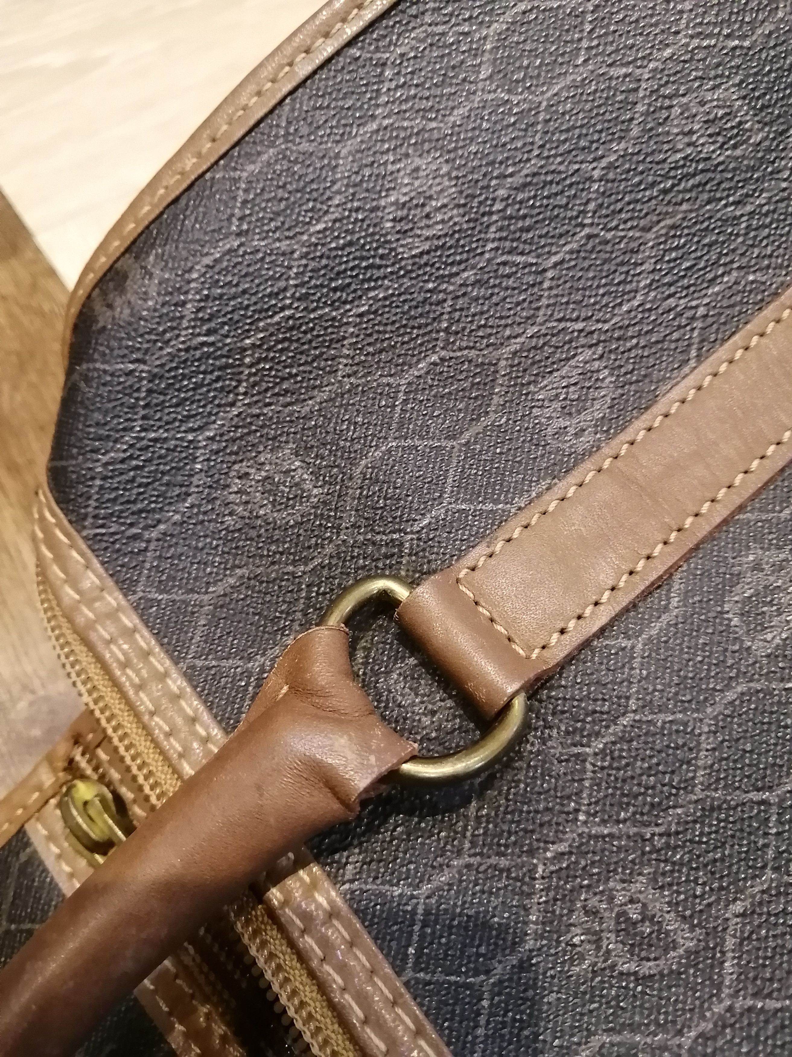 Dior VINTAGE CHRISTIAN DIOR BOSTON HANDBAG HONEYCOMB PATTERN Size ONE SIZE - 16 Thumbnail