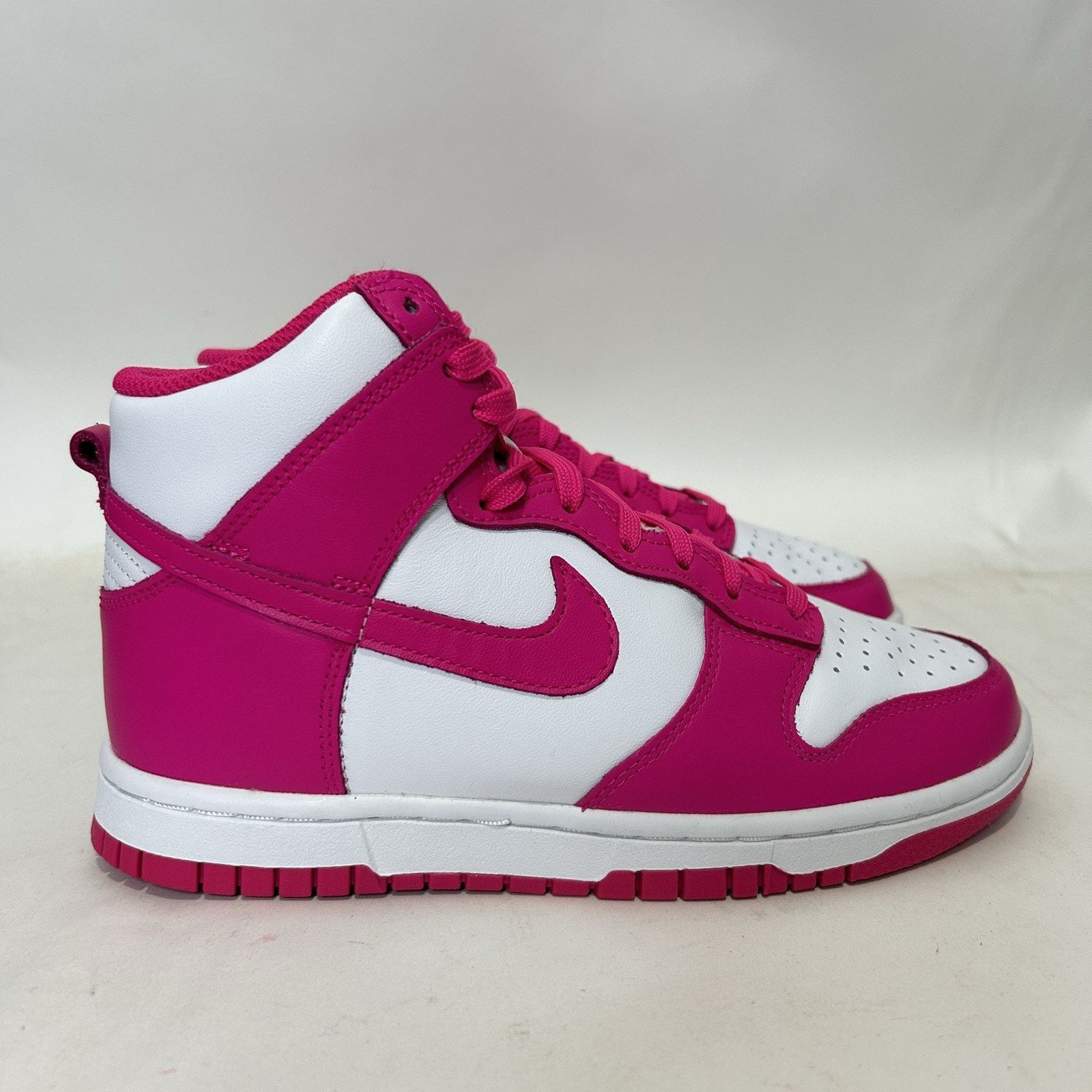 Nike Nike Dunk High Retro WMNS “Prime Pink” Size US 6 / IT 36 - 4 Thumbnail