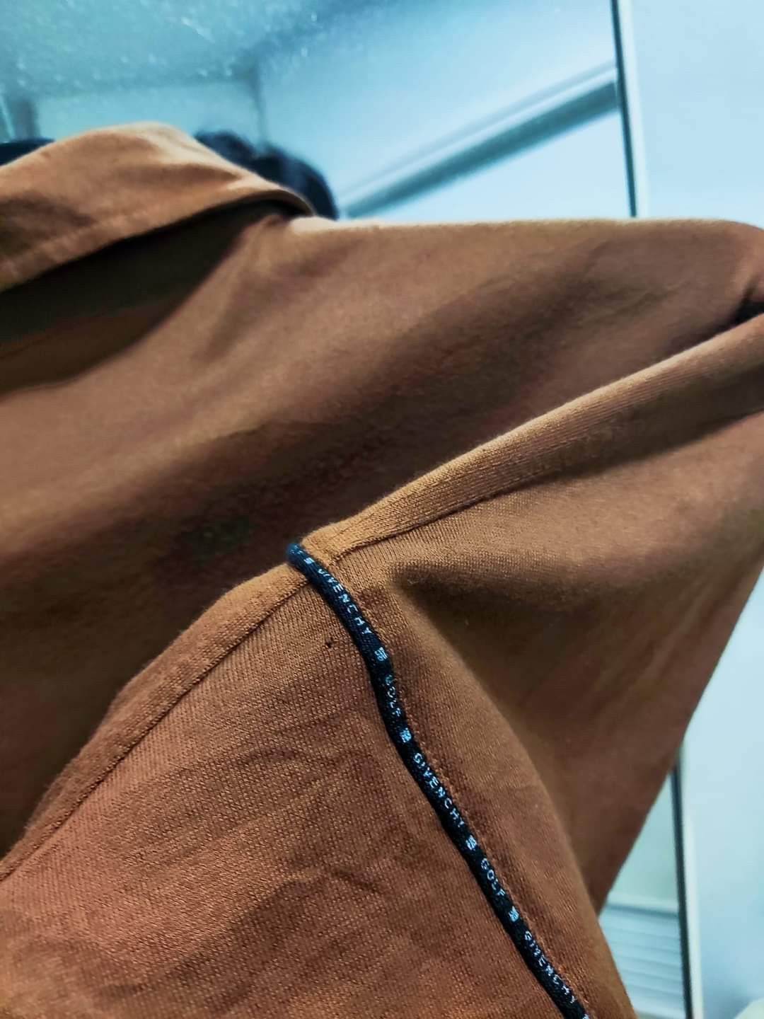 Givenchy Givenchy golf 90s half zip Brown Size US S / EU 44-46 / 1 - 8 Thumbnail