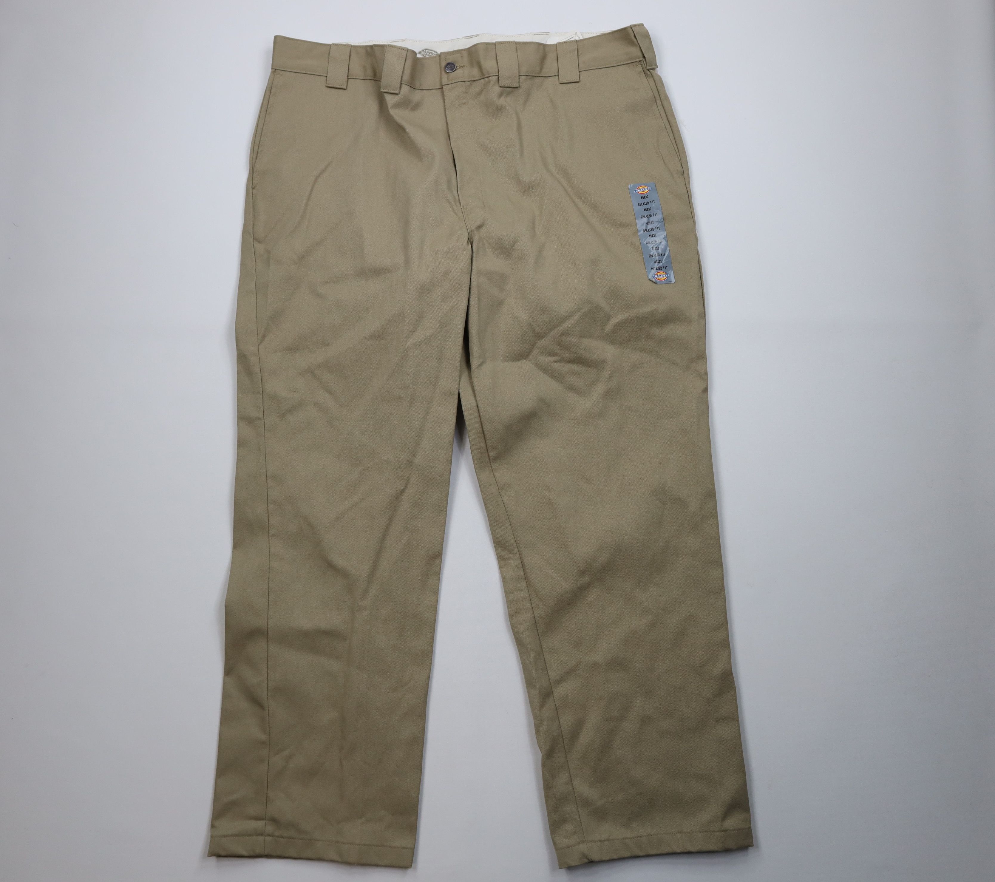Deadstock Vintage Y2K 2005 Dickies Fit Wide Leg Pants Beige