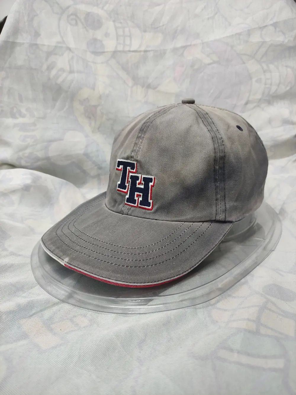 Tommy Hilfiger × Vintage TOMMY HILFIGER VINTAGE CAP DISTRESSED SUNFADED Size ONE SIZE - 10 Thumbnail