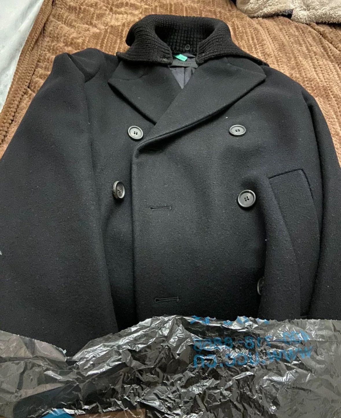 Prada Prada Black wool coat jacket 2502-Nextarrow Size US M / EU 48-50 / 2 - 5 Thumbnail