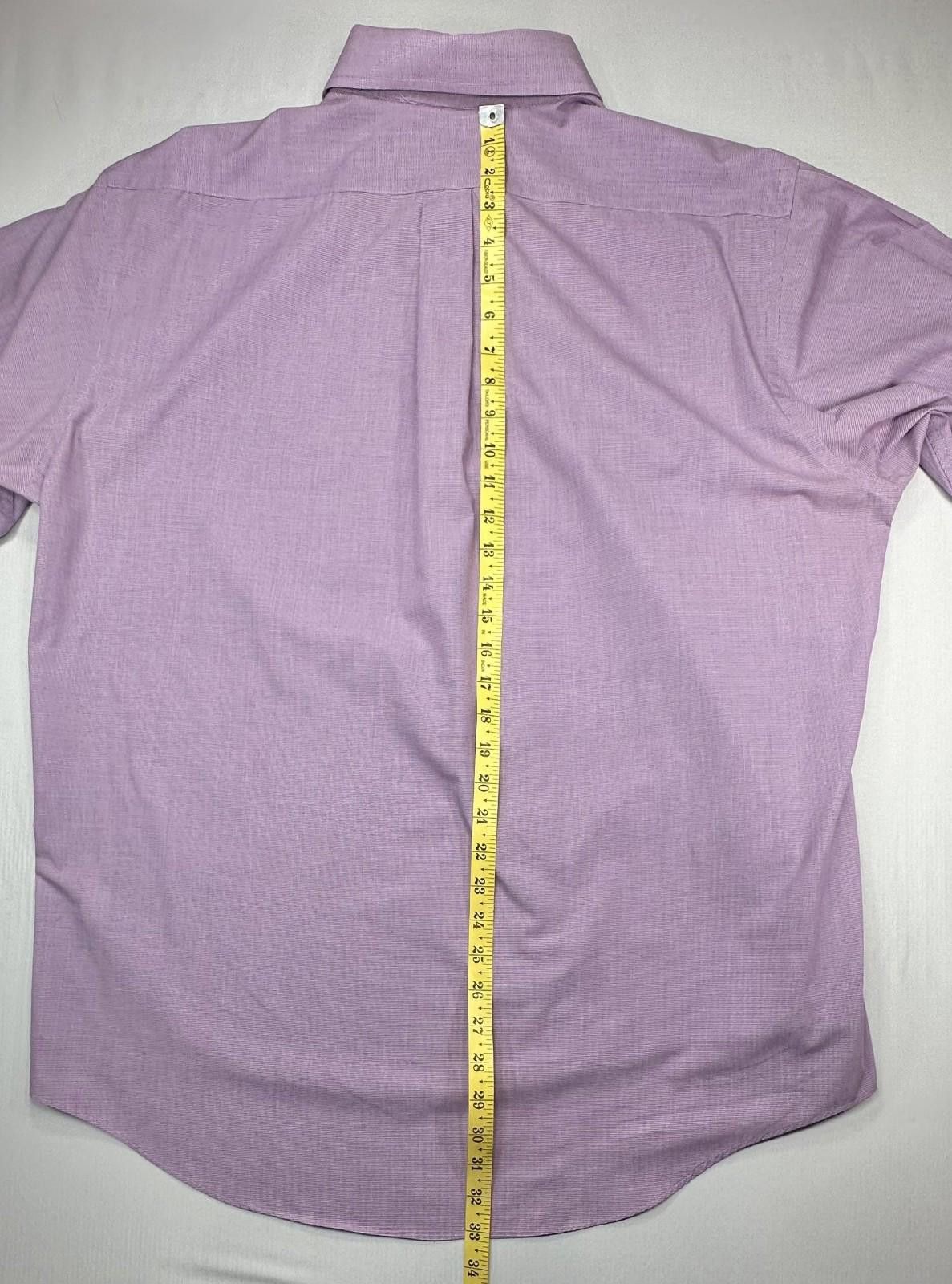 Chaps Ralph Lauren Chaps Wrinkle Free Button Down Purple 17-34/35 Size US XL / EU 56 / 4 - 5 Thumbnail