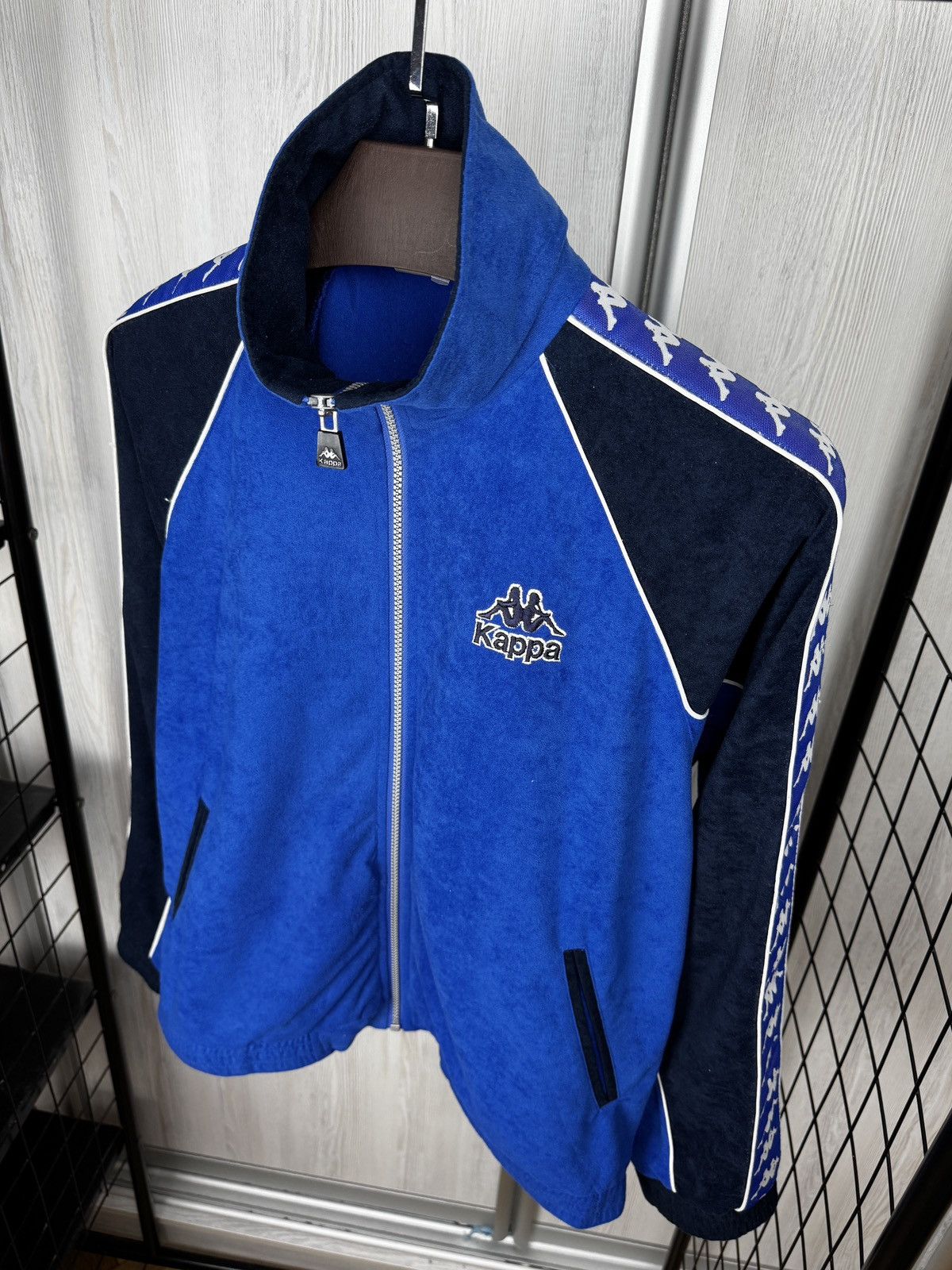 Kappa Kappa vintage fleece style full zip track jacket soccer Logo Size US S / EU 44-46 / 1 - 6 Thumbnail