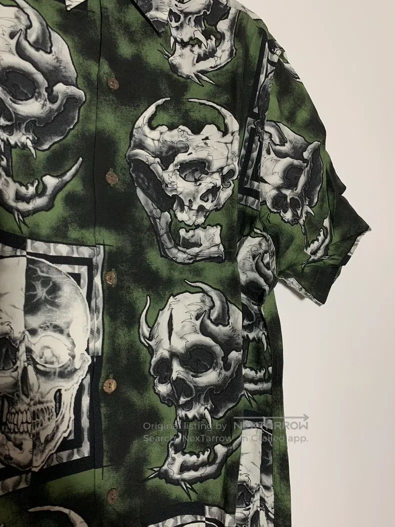 Wacko Maria Wacko Maria Skull Shirt Heaven Tokyo Shirt Size US L / EU 52-54 / 3 - 5 Thumbnail