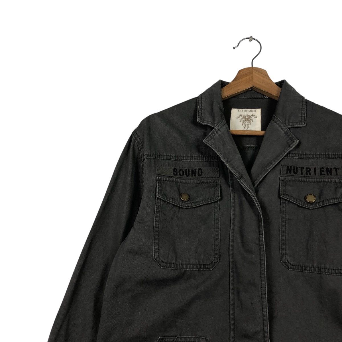Japanese Brand 📌Vintage Biker Jacket Sky Bomber Bondage Design Parachute Size US M / EU 48-50 / 2 - 9 Thumbnail