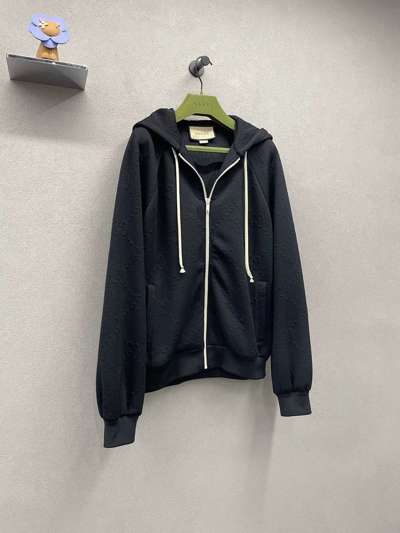 Gucci Gucci Black full-print double G jiaskard jacket 2502-Nextar Size US S / EU 44-46 / 1 - 3 Thumbnail