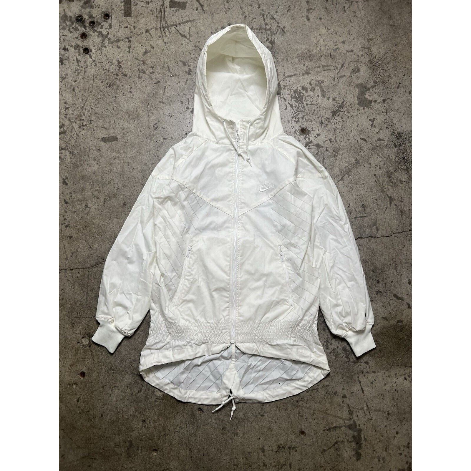 Nike Nike White Fishtail Parka Cotton Women’s M 237105-105 Size M / US 6-8 / IT 42-44 - 1 Thumbnail