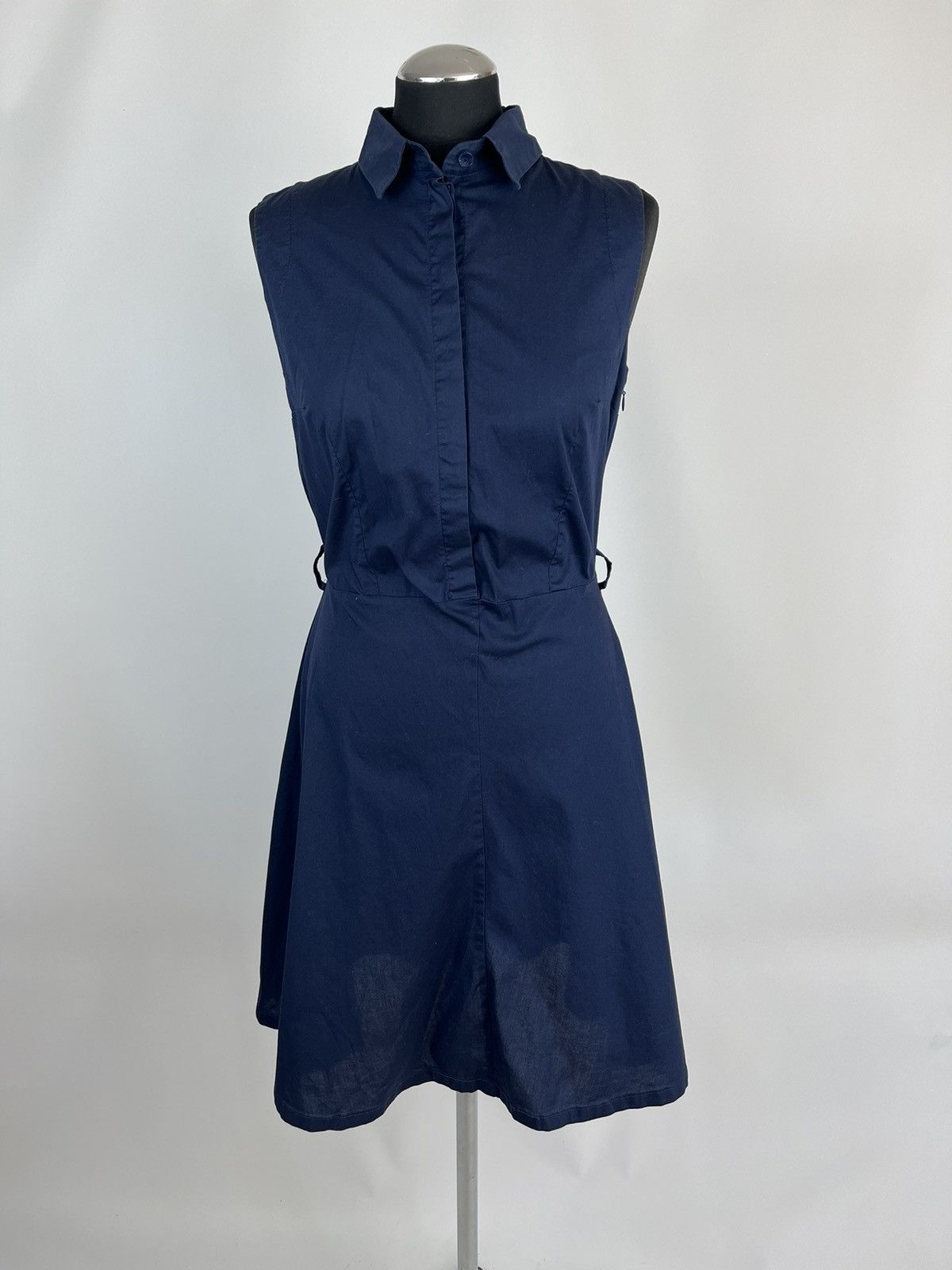 Other IVKO Woman Solid Blue Dress Size M (0414) Size M / US 6-8 / IT 42-44 - 1 Thumbnail