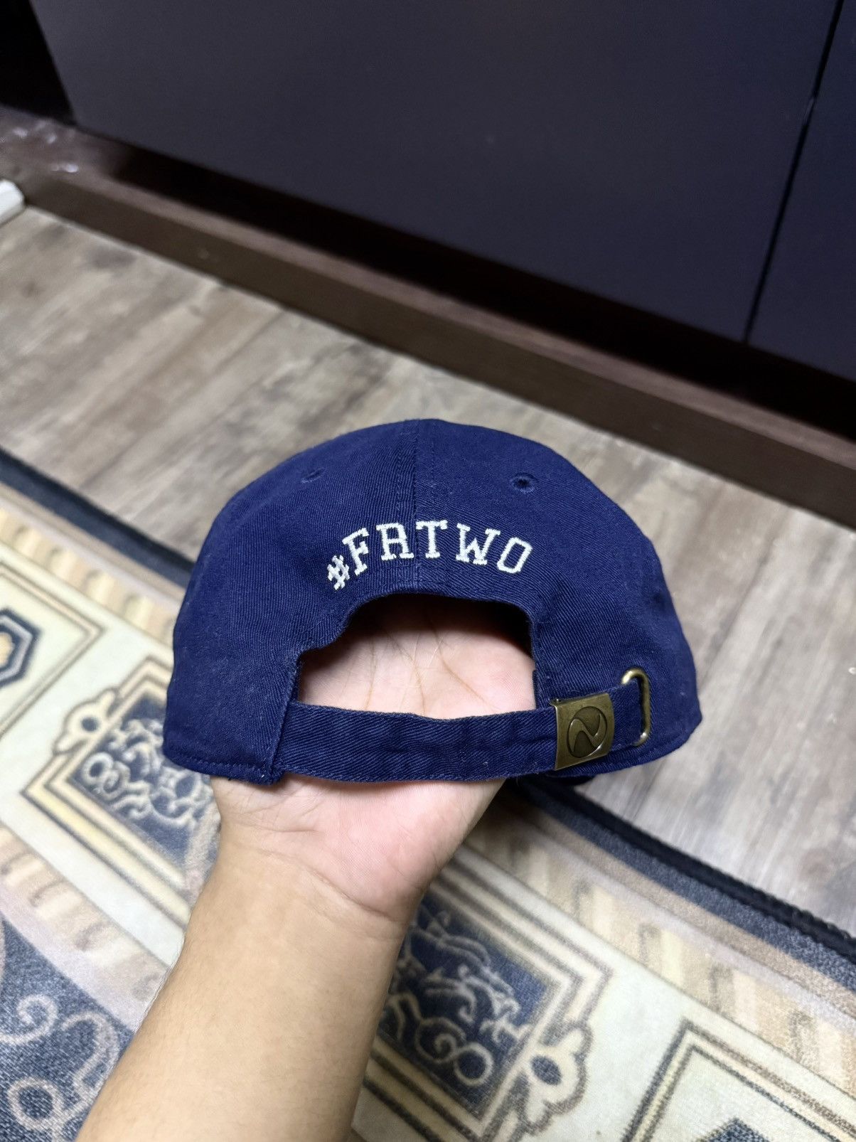 FR2 × Japanese Brand Rare colour ❗️Newhattan x Fr2 adjustable cap Size ONE SIZE - 2 Thumbnail