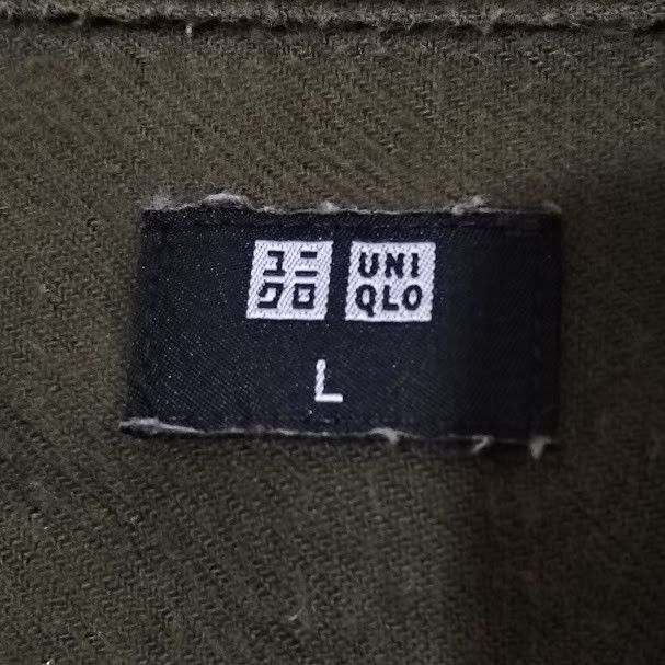 Japanese Brand × Uniqlo 🔥 UNIQLO Military Work Shirt – Y2K Vintage Army Style 🔥 Size US L / EU 52-54 / 3 - 2 Thumbnail