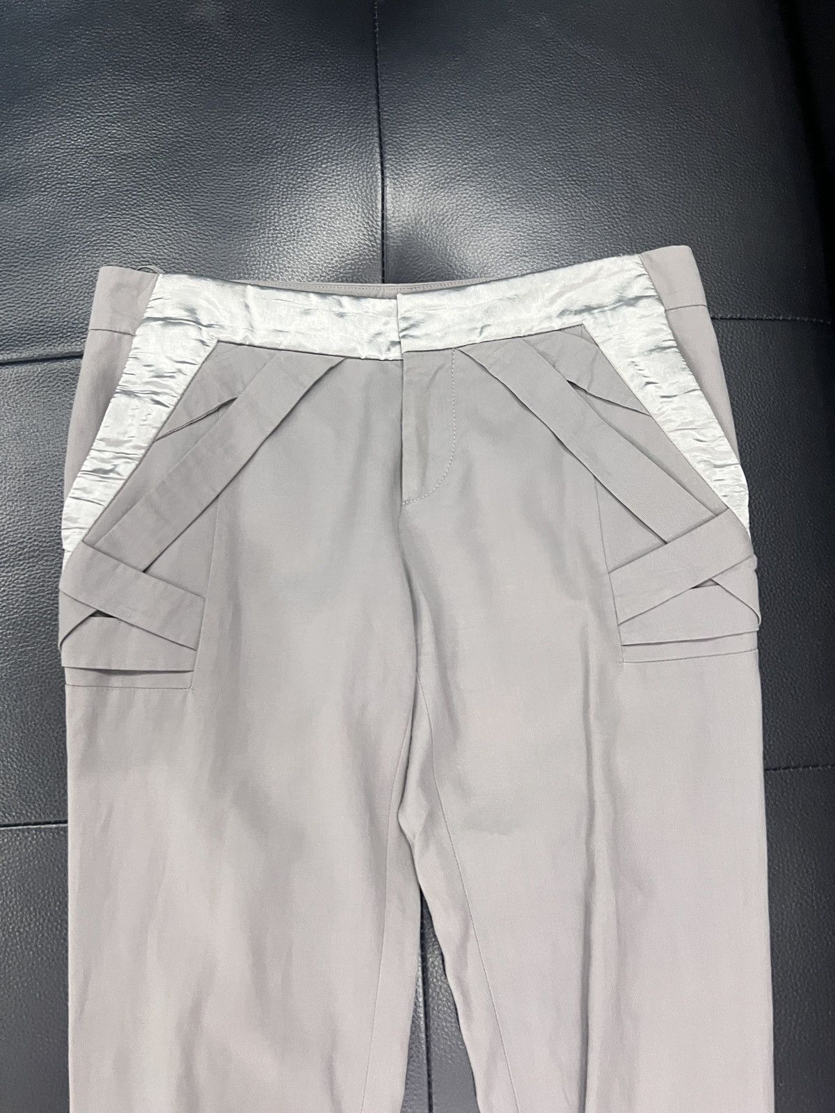 Gucci Gucci Silk Panel Tailored Trousers Size 26" / US 2 / IT 38 - 3 Thumbnail