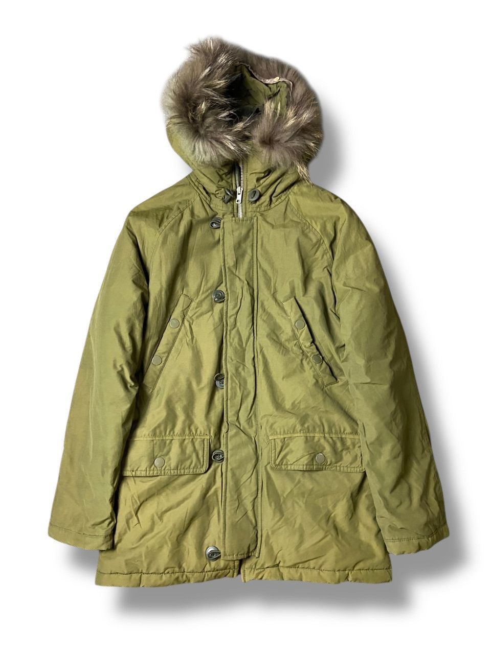 Gap × Vintage Gap x Outdoor Edition Mink Fur Hooded Down Jacket (120) Size US XS / EU 42 / 0 - 1 Thumbnail
