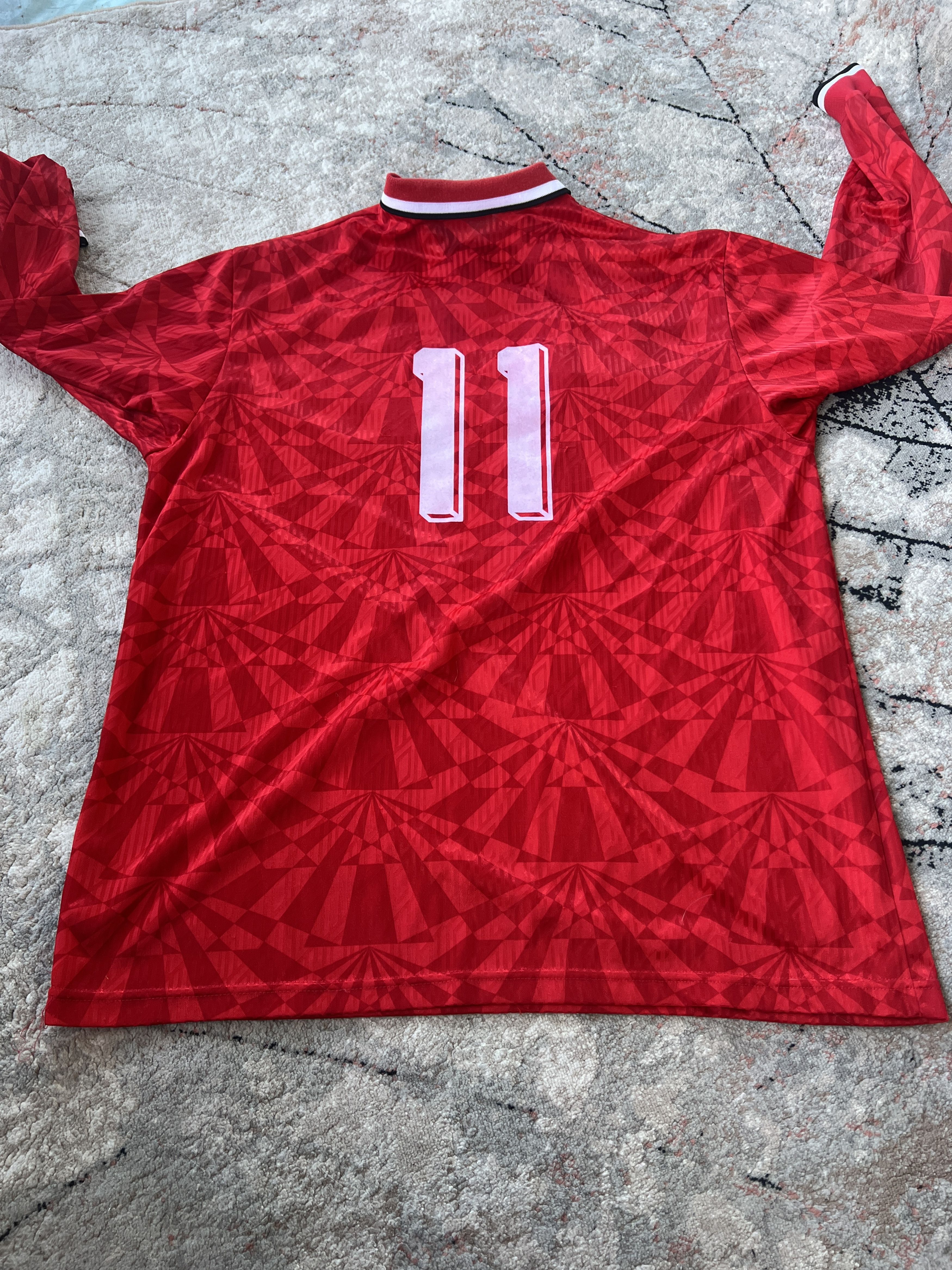 Diadora Rare Diadora 11 Czech Republic Vintage Jersey Size US XL / EU 56 / 4 - 6 Thumbnail