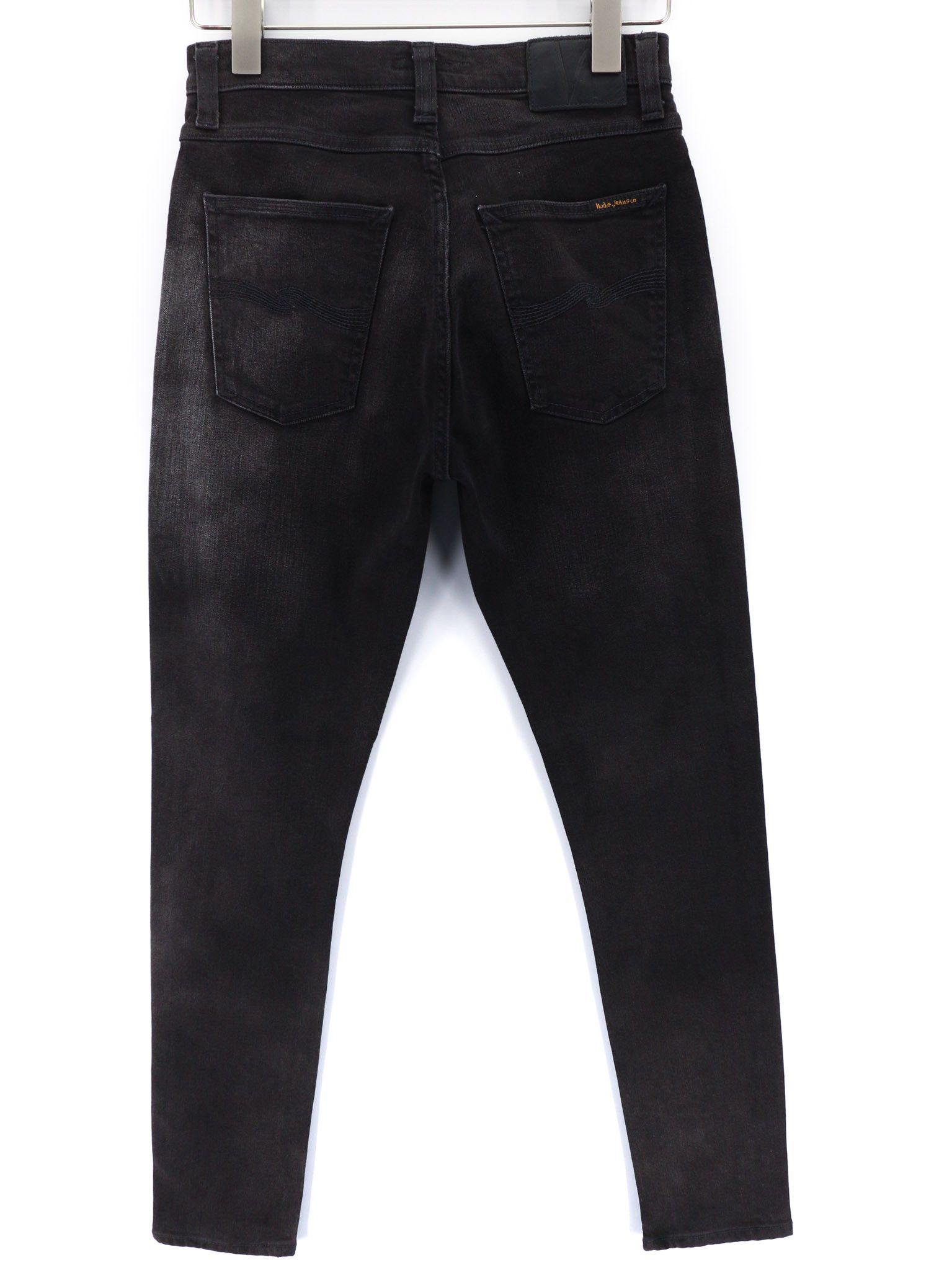 Nudie Jeans PIPE LED W29/L30 Skinny Fit Cotton Stretch Grey 80606 Size US 29 - 2 Thumbnail