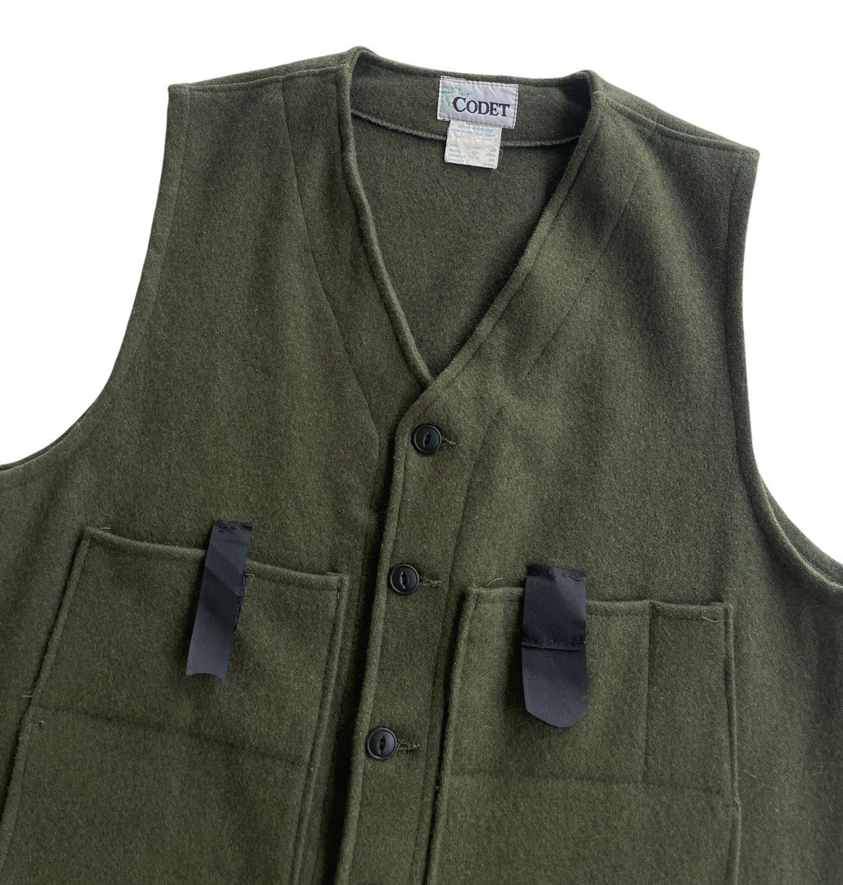 Canada West 80s Codet Mackinaw Wool Vest Jacket Size US L / EU 52-54 / 3 - 2 Thumbnail