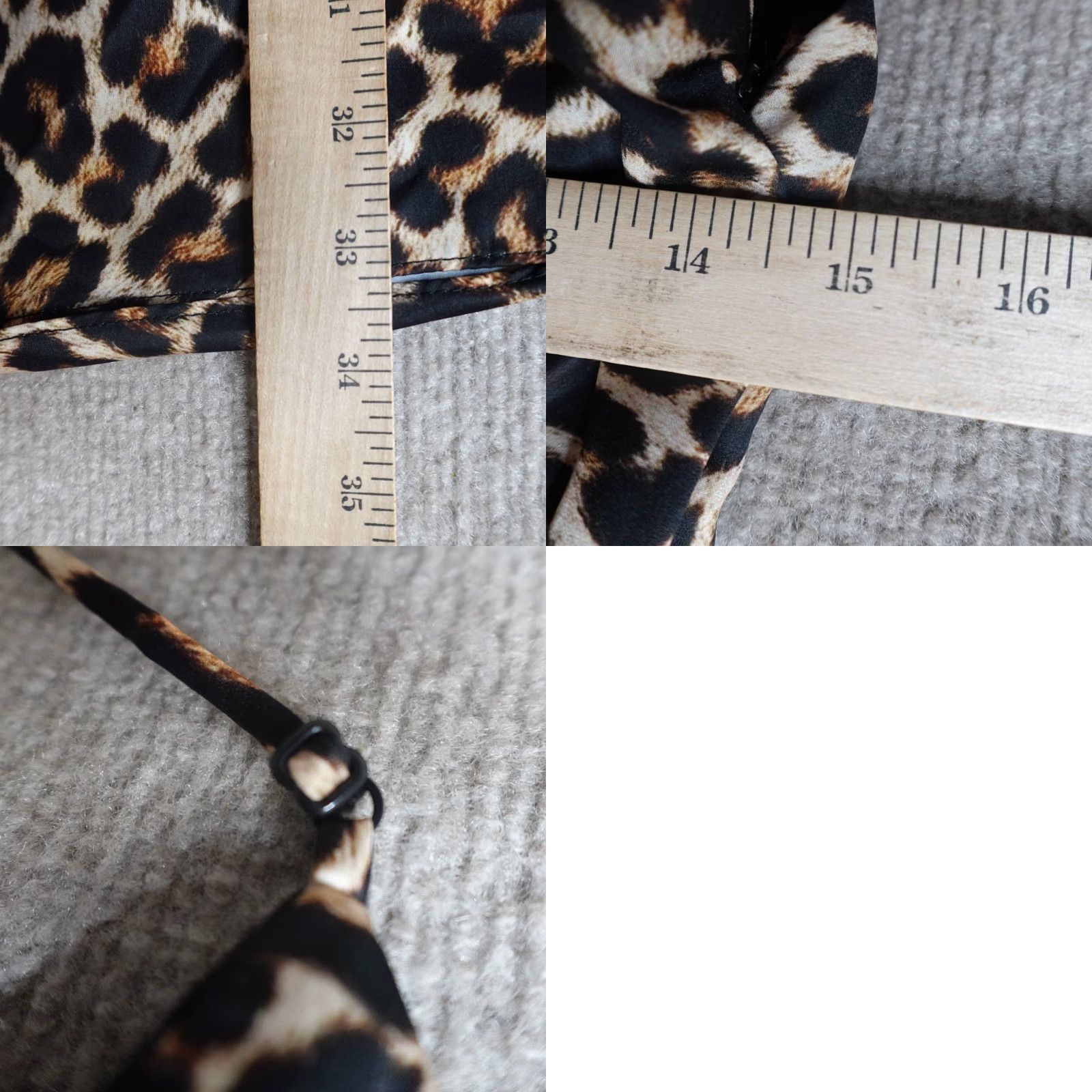 Bailey 44 Bailey 44 Womens Dress S Black Beige Sundress Eleonora Leopard Print Sundress NEW Cap Sleeve? (Note: original had sleeveless) Size S / US 4 / IT 40 - 8 Thumbnail