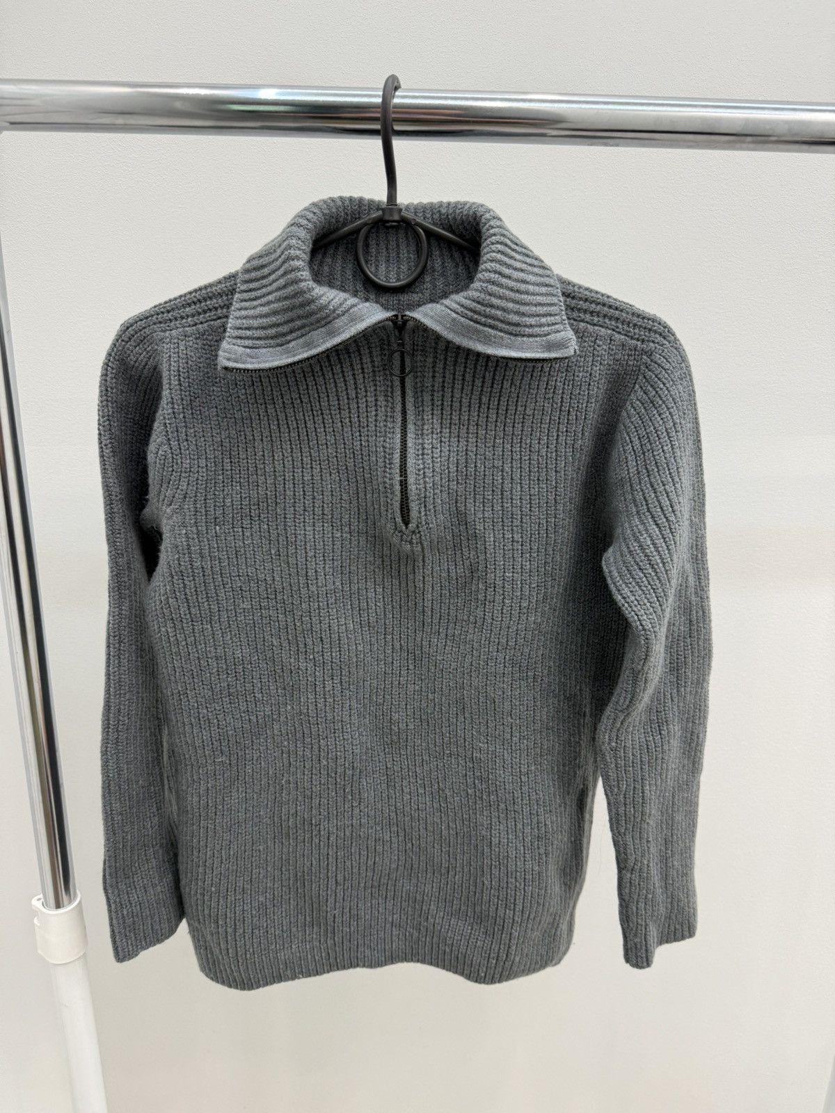 hannes roether Hannes Roether Avant Garde Wool Zip Sweater Size US S / EU 44-46 / 1 - 1 Thumbnail