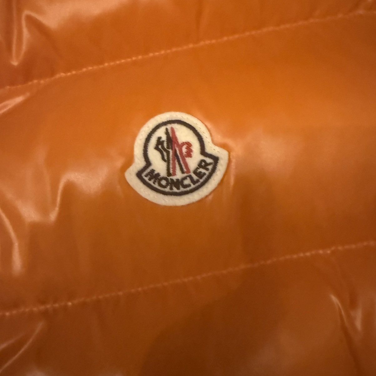 Moncler Moncler TIBB gilet bodywarmer size 2 ORANGE new gui bormes Size US M / EU 48-50 / 2 - 5 Thumbnail