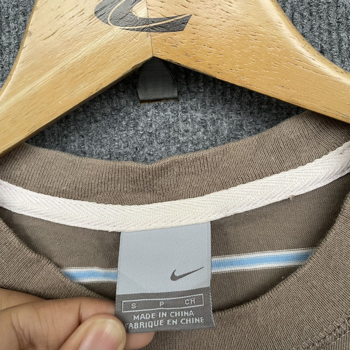 Nike × Vintage Vintage 2000s Nike Stripes Travis Style T Shirt Size US S / EU 44-46 / 1 - 5 Thumbnail