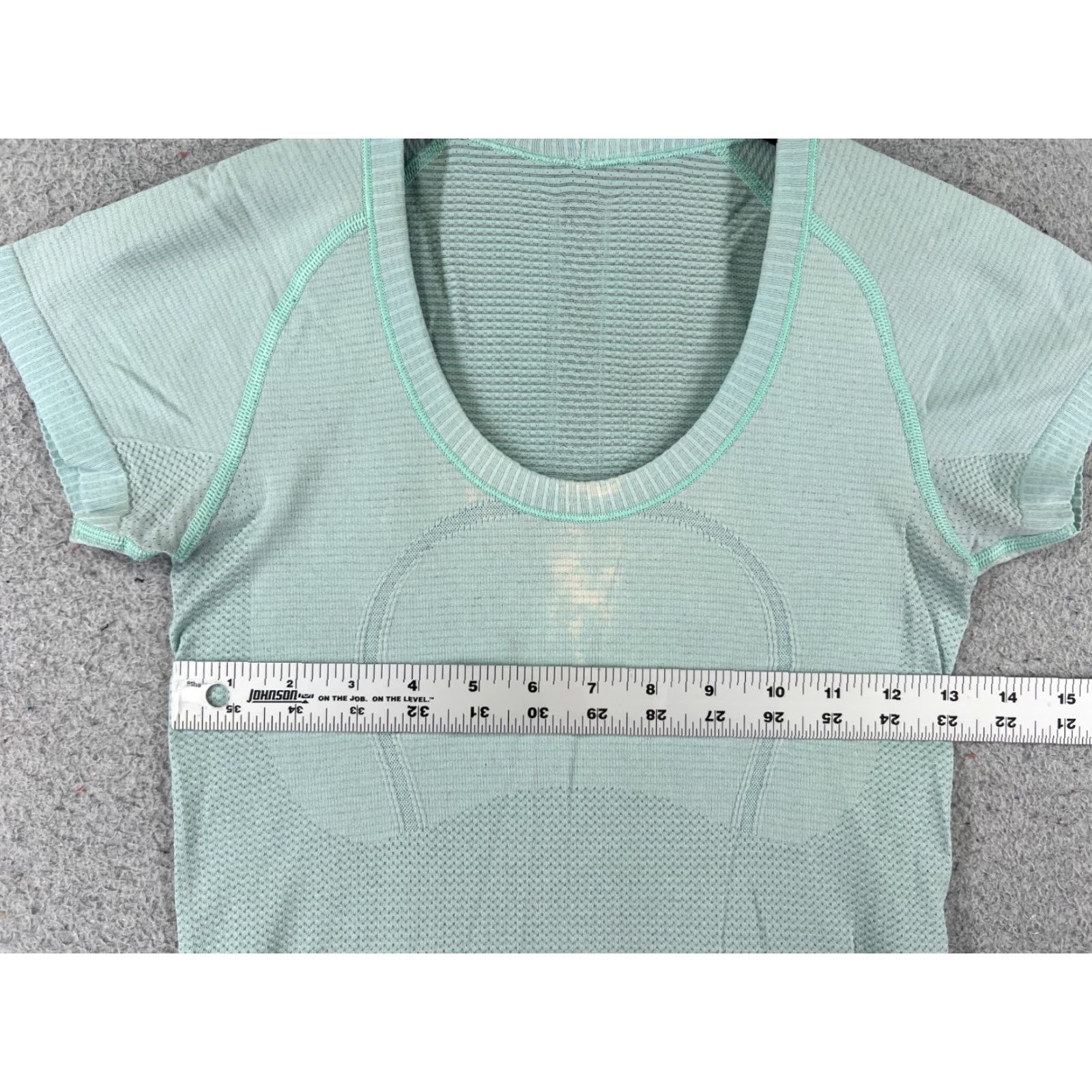 Lululemon Lululemon Shirt Women 4 Blue Swiftly Tech Running Gym Scoop Neck T-Shirt READ Size S / US 4 / IT 40 - 7 Thumbnail