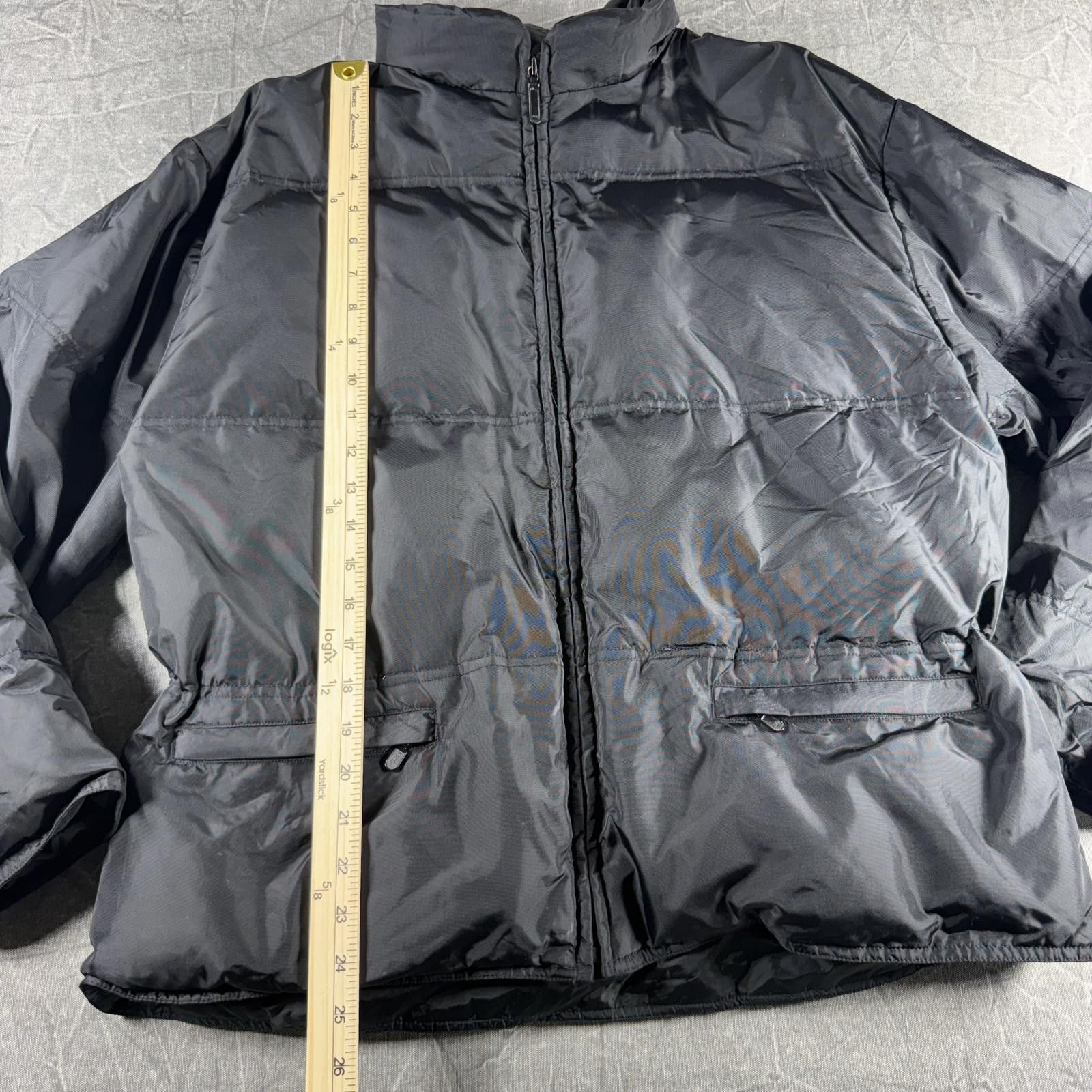 Eddie Bauer L.L. Bean Jacket Women's XL Black Puffer Goose Down Vintage Size XL / US 12-14 / IT 48-50 - 4 Thumbnail