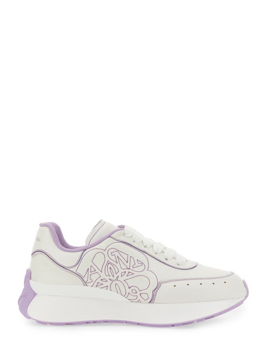 Alexander McQueen o1y0225 Low-Top Sneakers in White Size US 10 / IT 40 - 1 Thumbnail