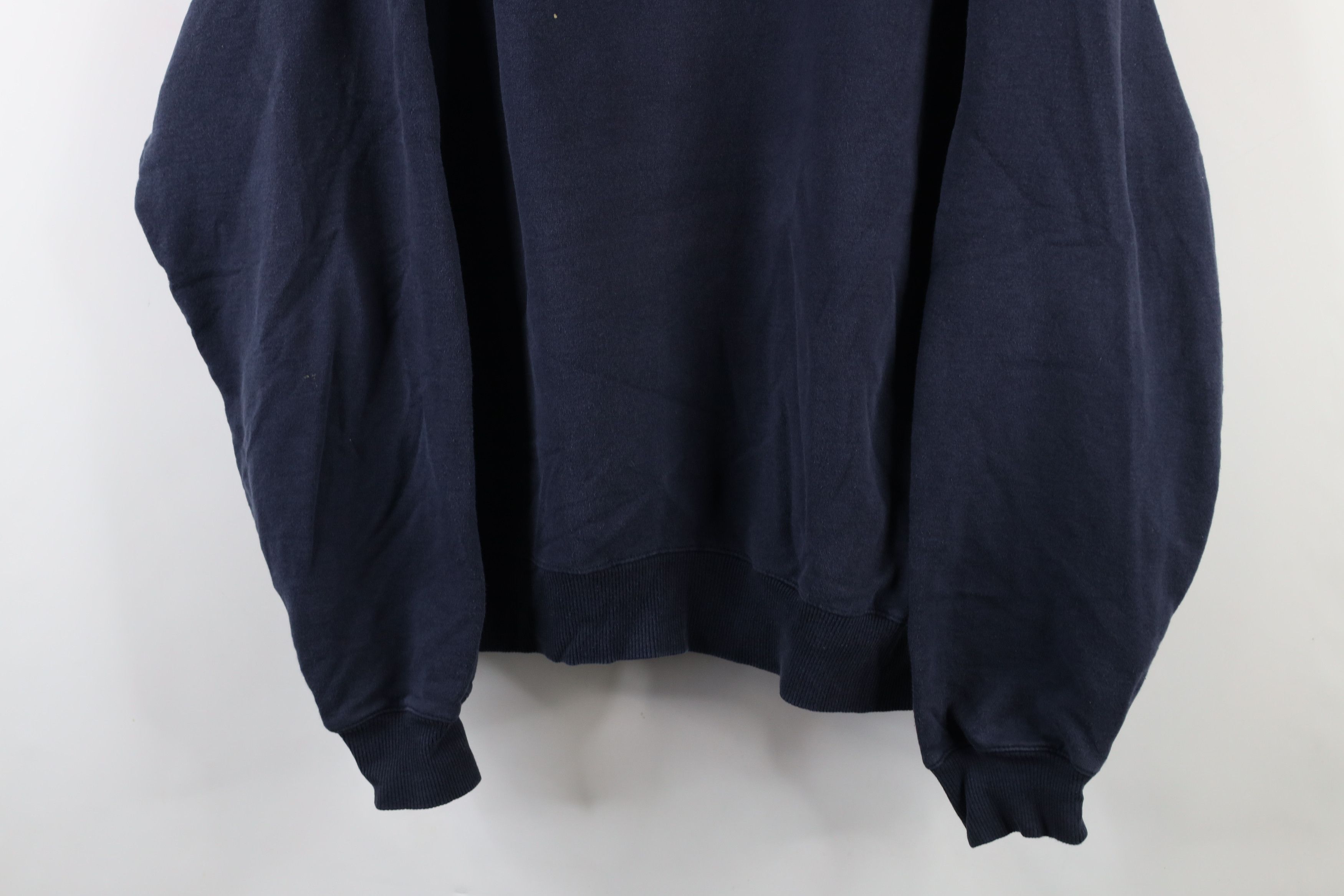 Champion × Vintage Vintage Champion Classic Logo Crewneck Sweatshirt Navy Blue Size US XL / EU 56 / 4 - 3 Thumbnail