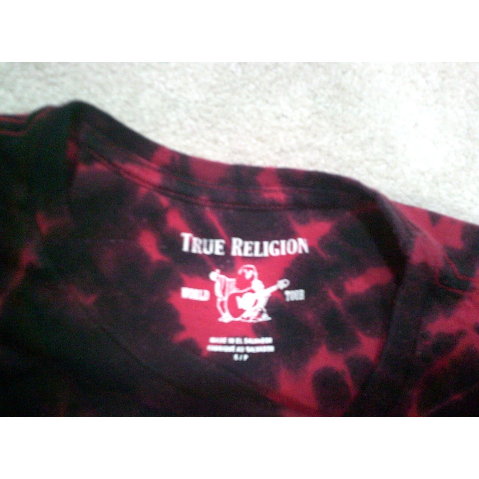 True Religion **True Religion Red Tie Dye T-Shirt Mens Small** User: True Religion Red Tie Dye T-Shirt Mens Small Size US S / EU 44-46 / 1 - 4 Thumbnail