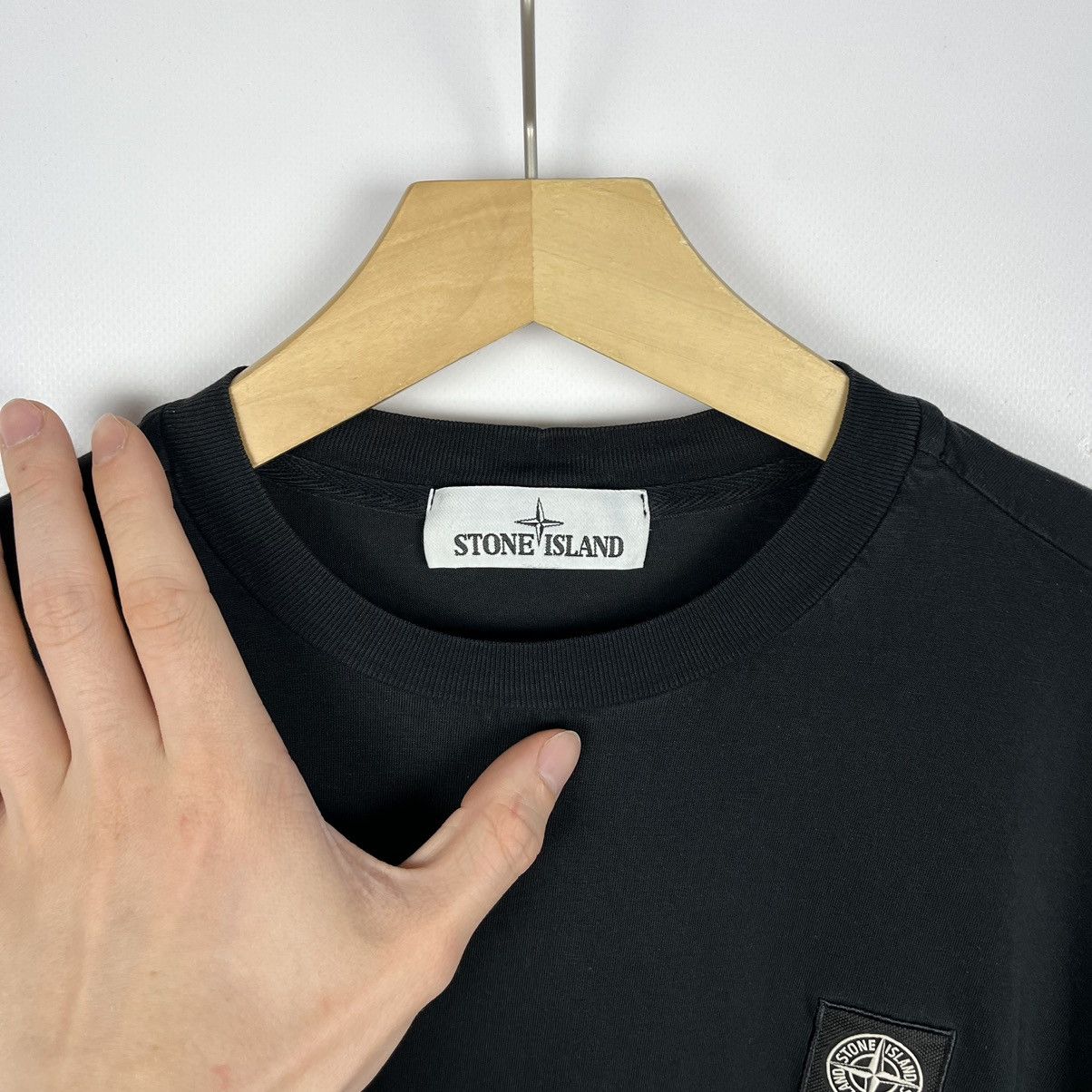 Stone Island Stone Island patch program long sleeve t shirt Size US M / EU 48-50 / 2 - 10 Thumbnail