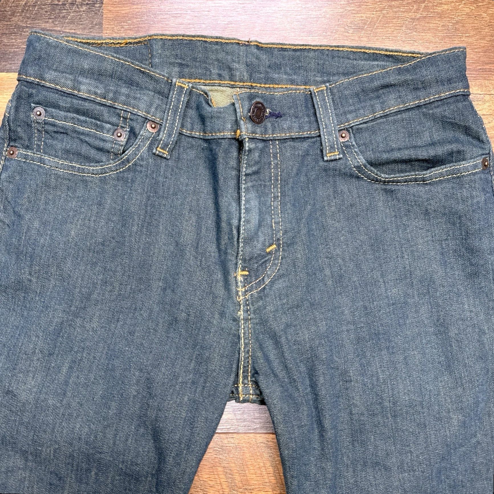 Levi's Levi's 511 Slim Jeans Mens 29x32 Blue Mid Rise Stretch Denim 5-Pocket Size US 29 - 4 Thumbnail