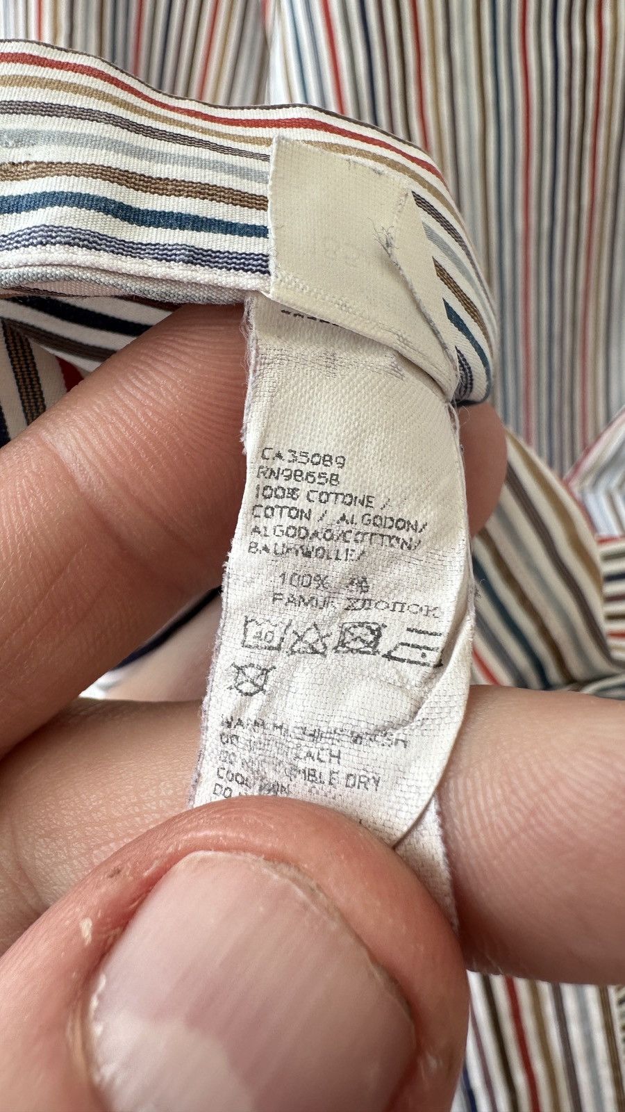 Paul & Shark Paul & Shark Luxury Casual Striped Cotton Shirt Button Down Size US XXL / EU 58 / 5 - 11 Thumbnail