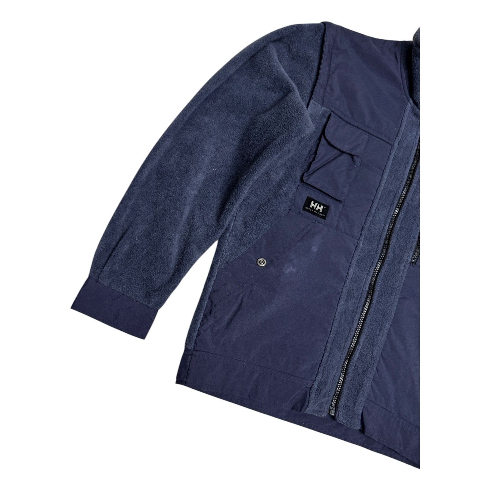 Helly Hansen HELLY HANSEN Convertible Zip Off FLEECE Winter Jacket Small Size US S / EU 44-46 / 1 - 6 Thumbnail