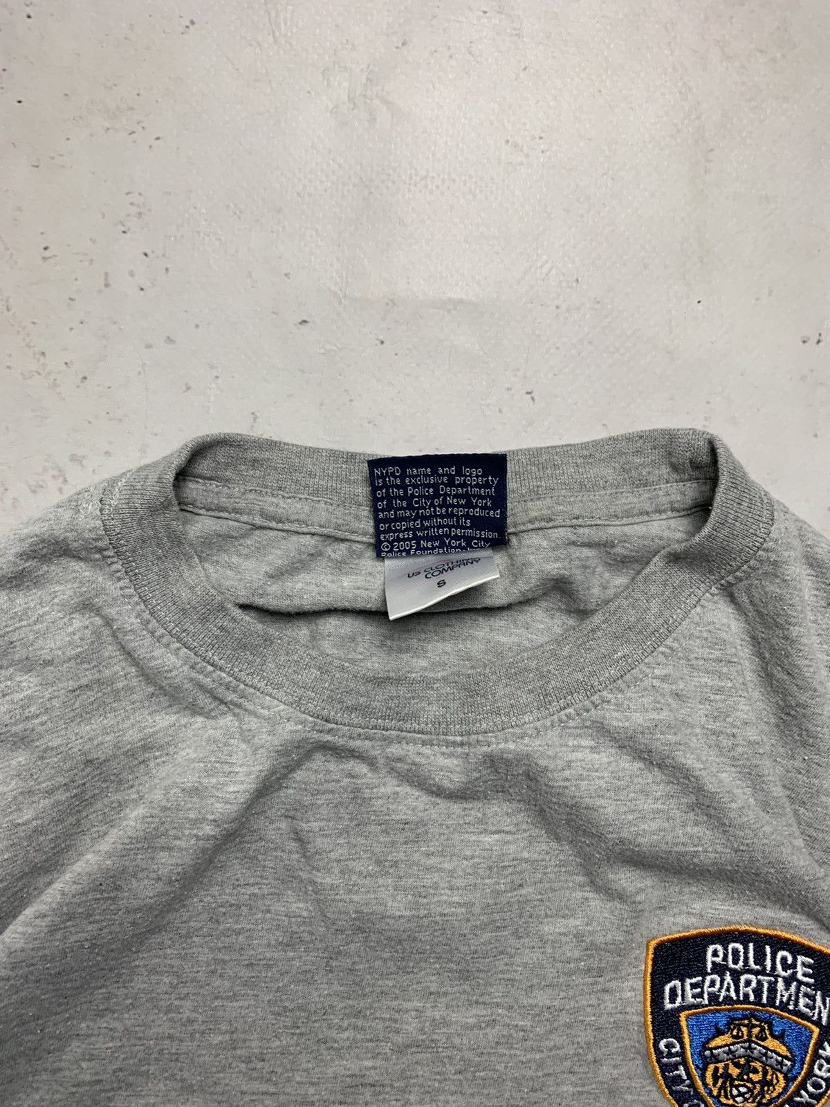 Vintage Vintage NYPD Police Department Promo T-shirt S Size US S / EU 44-46 / 1 - 5 Thumbnail