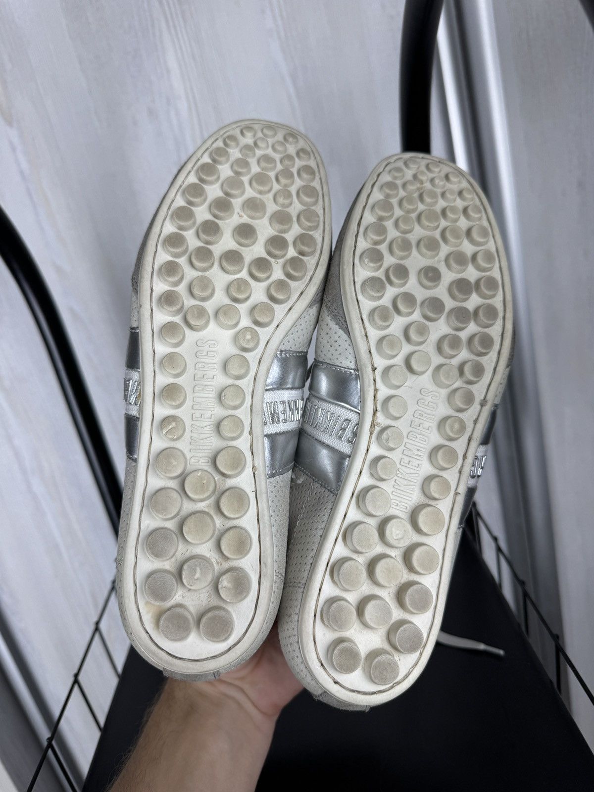 Dirk Bikkembergs Dirk Bikkembergs Iconic Archival Football Leather Sneakers Size US 5 / EU 37 - 10 Thumbnail
