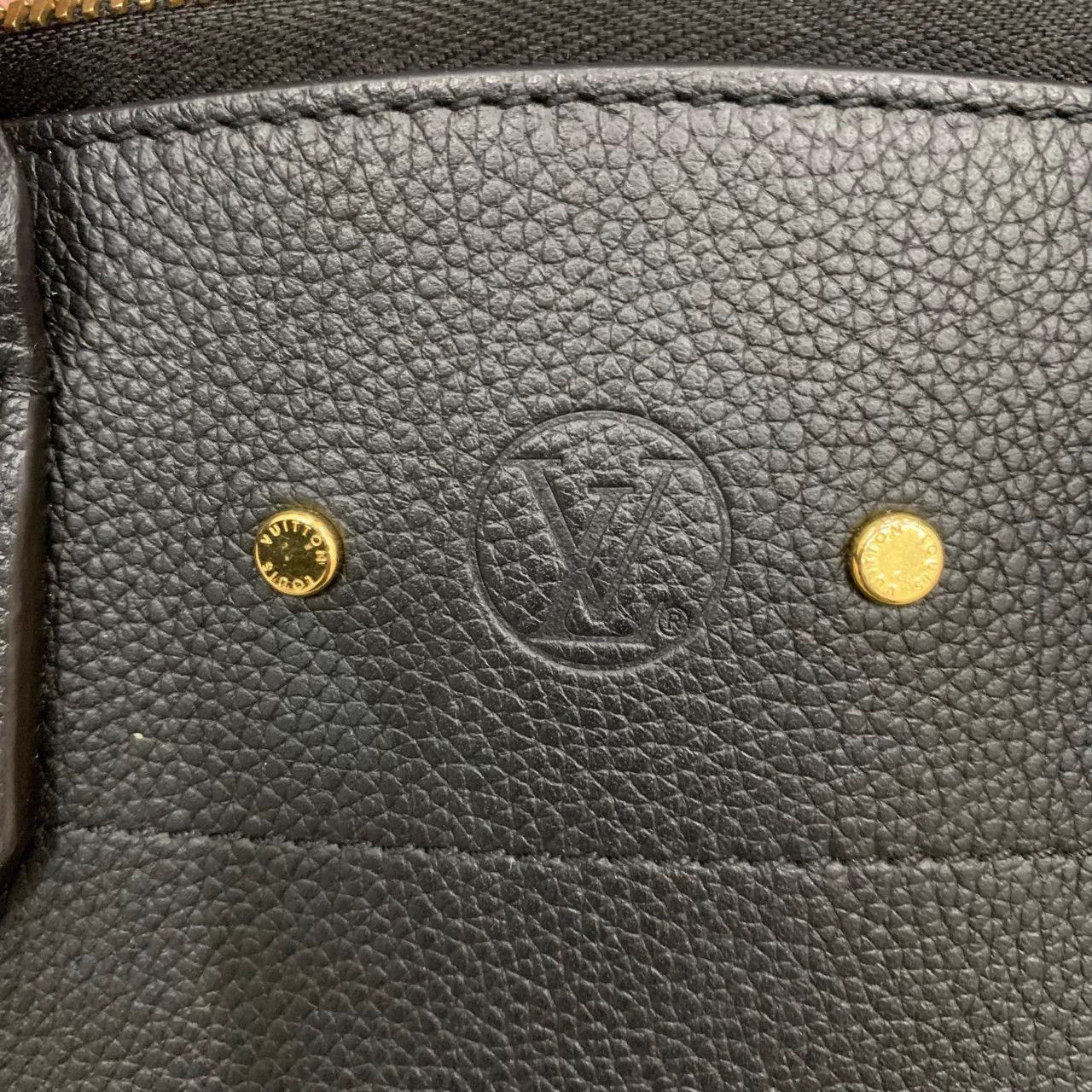 Louis Vuitton LV City Steamer Black Leather Handbag 9/10 0293566 Size ONE SIZE - 6 Thumbnail