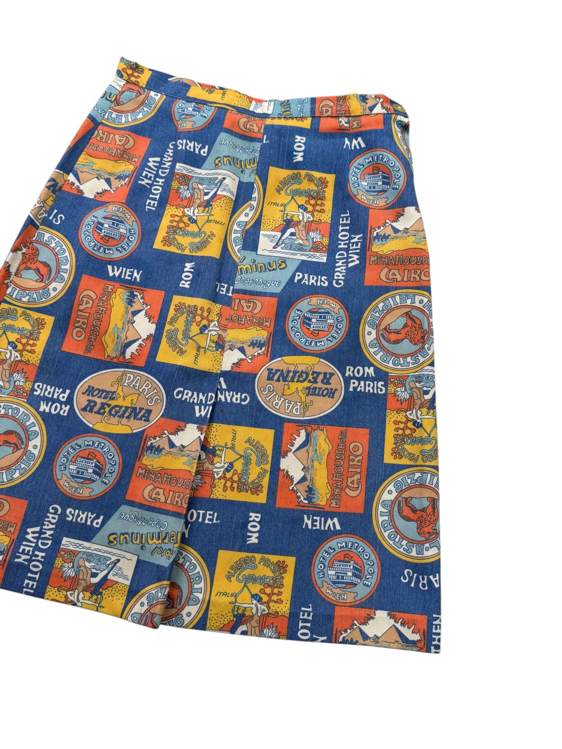 Miss Sixty Miss Sixty Vintage Flare Midi Skirt (D10) Size 31" - 3 Thumbnail