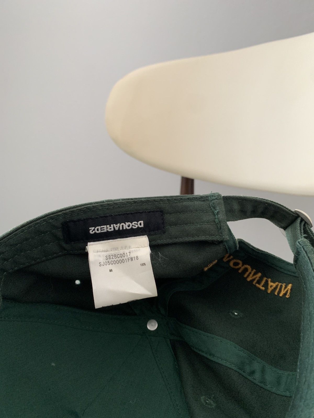 Dsquared2 FW18 DSQUARED2 1995 Hat Distressed Size ONE SIZE - 6 Thumbnail