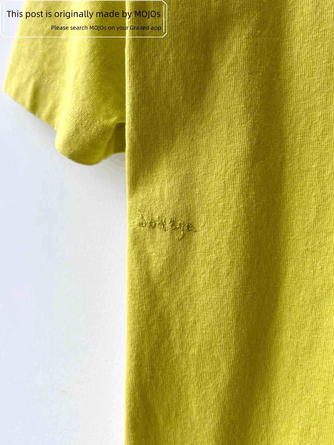 Bottega Veneta Bottega Veneta 21SS Basic Stitches Tee Size US S / EU 44-46 / 1 - 5 Thumbnail