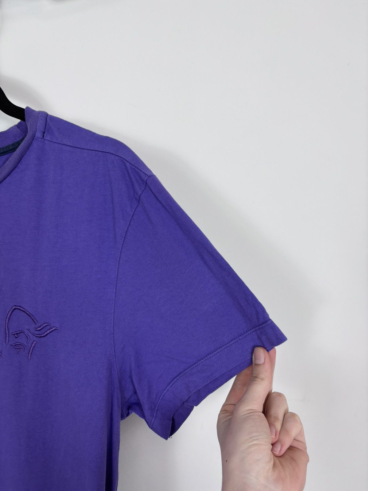Norrona Norrona Men’s Ultraviolet Purple Cotton Outdoor T-Shirt Tee Size US L / EU 52-54 / 3 - 9 Thumbnail