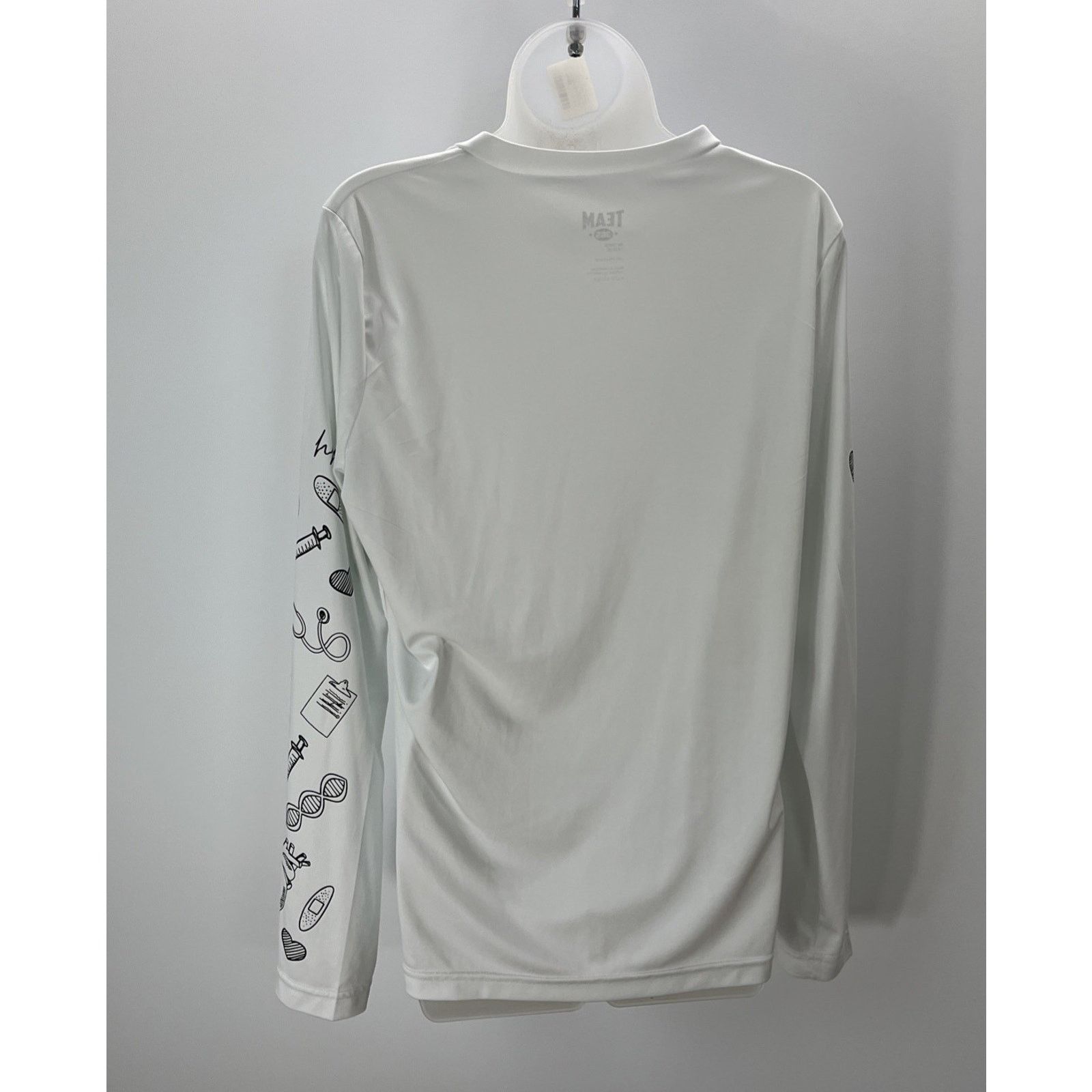 Other Women’s Custom Zone Team 365 Longsleeve Medical Themed Sz XL Size XL / US 12-14 / IT 48-50 - 5 Thumbnail