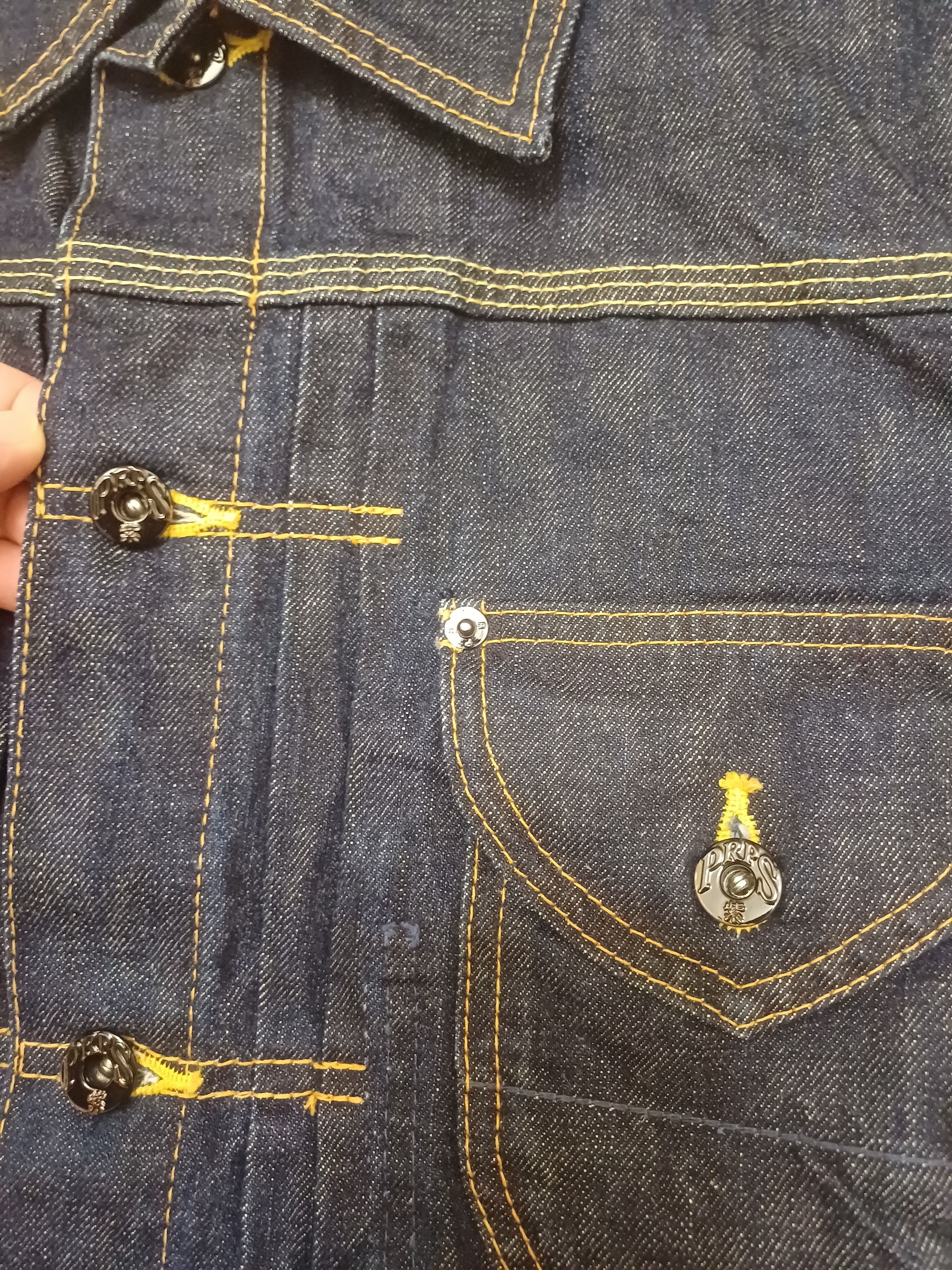 Japanese Brand Nice PRPS denim jacket Size US L / EU 52-54 / 3 - 4 Thumbnail