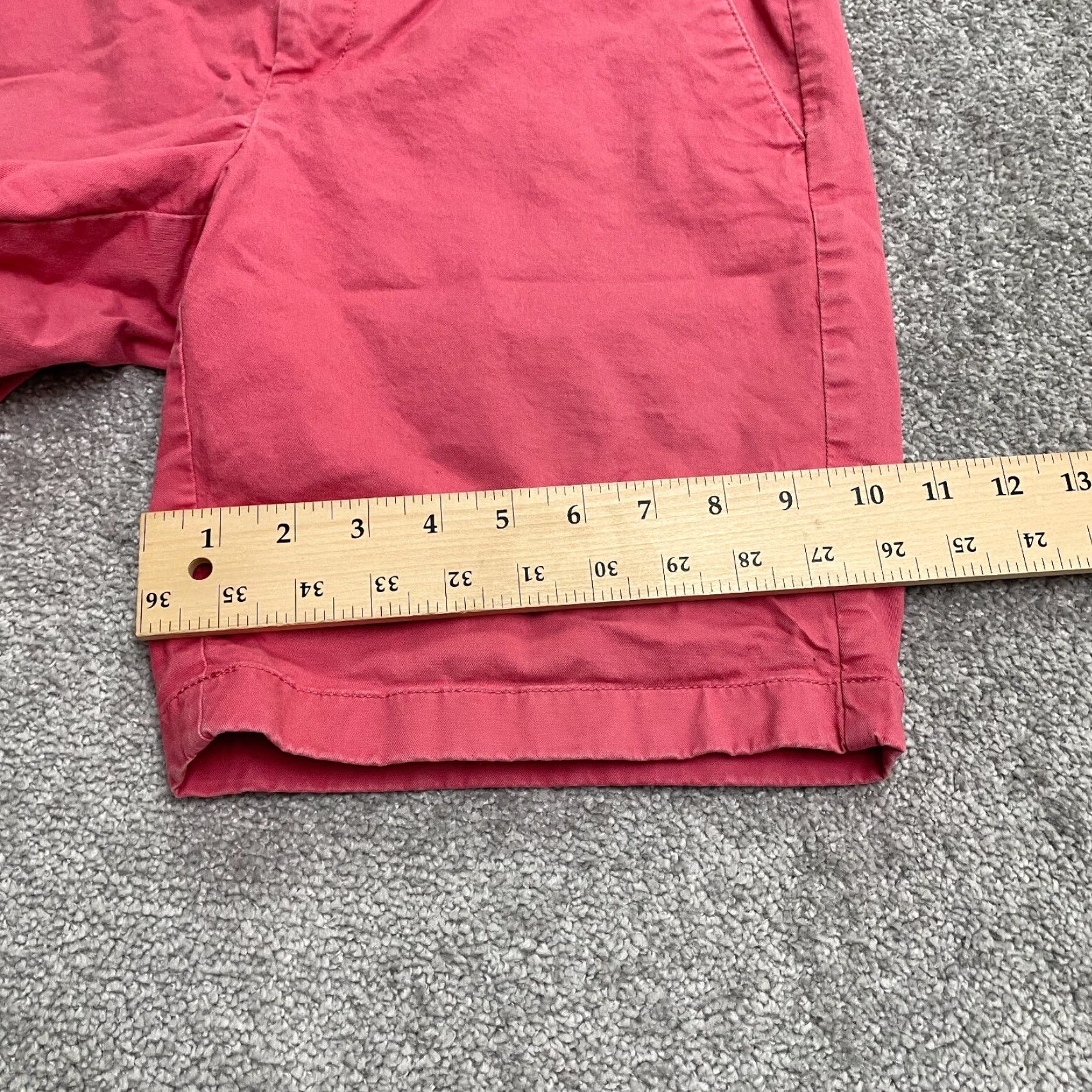 J.Crew J. Crew Chino Shorts Womens 8 Pink Cotton Pockets Mid Rise Casual Outdoor 32x9 Size 30" / US 8 / IT 44 - 6 Thumbnail