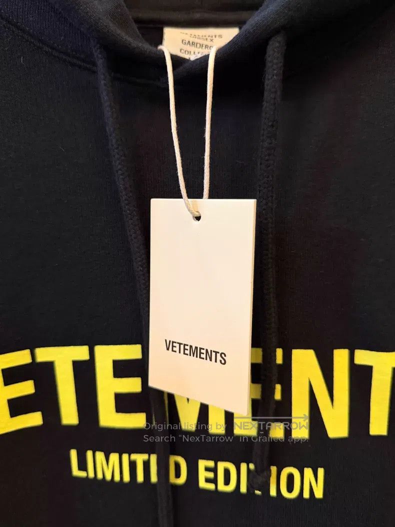 Vetements Vetements Black Knit Top Size US S / EU 44-46 / 1 - 5 Thumbnail