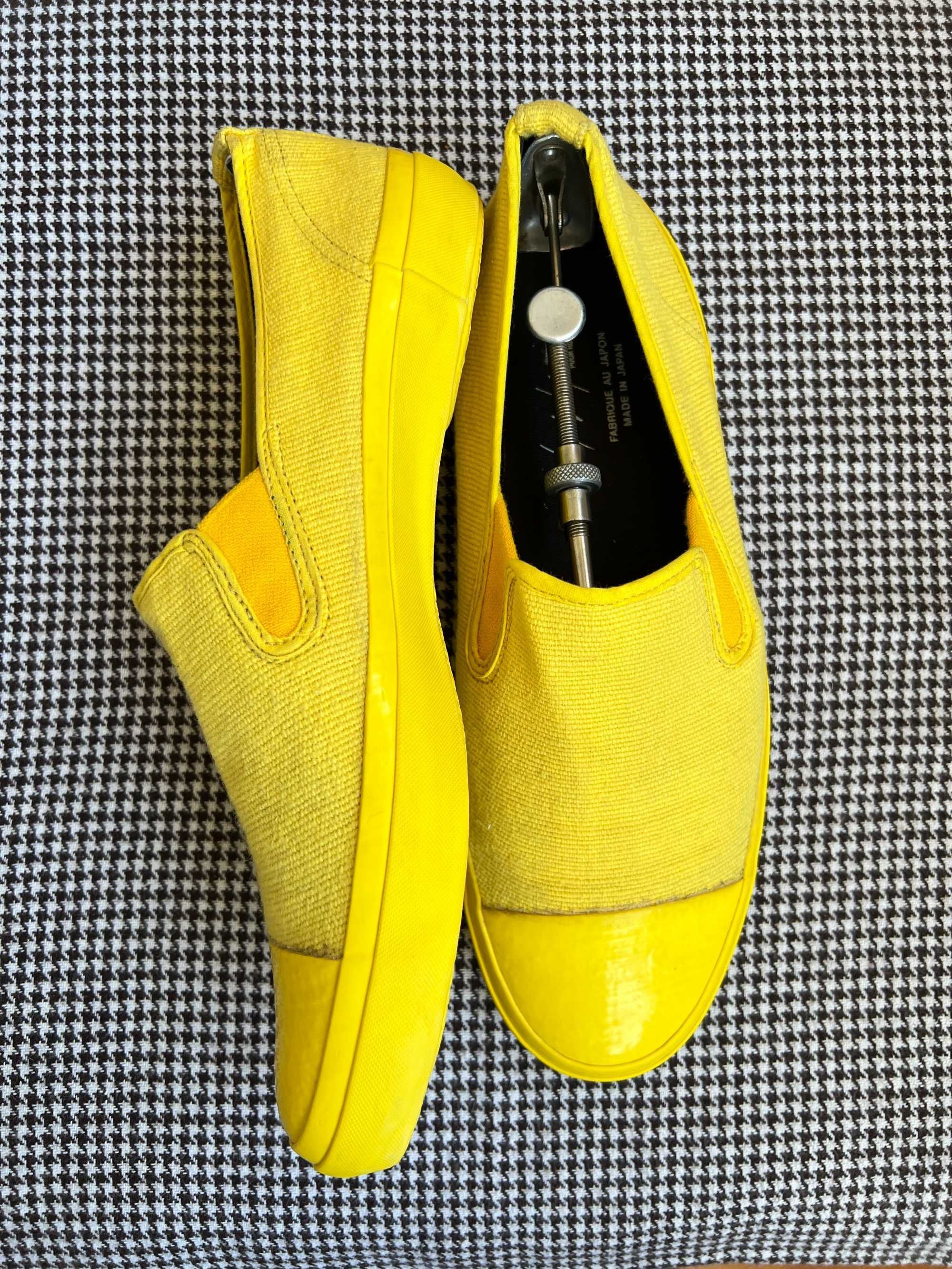 Yohji Yamamoto Yohji Yamamoto Yellow Vintage 98 Low Shoes Size US 7 / EU 40 - 3 Thumbnail