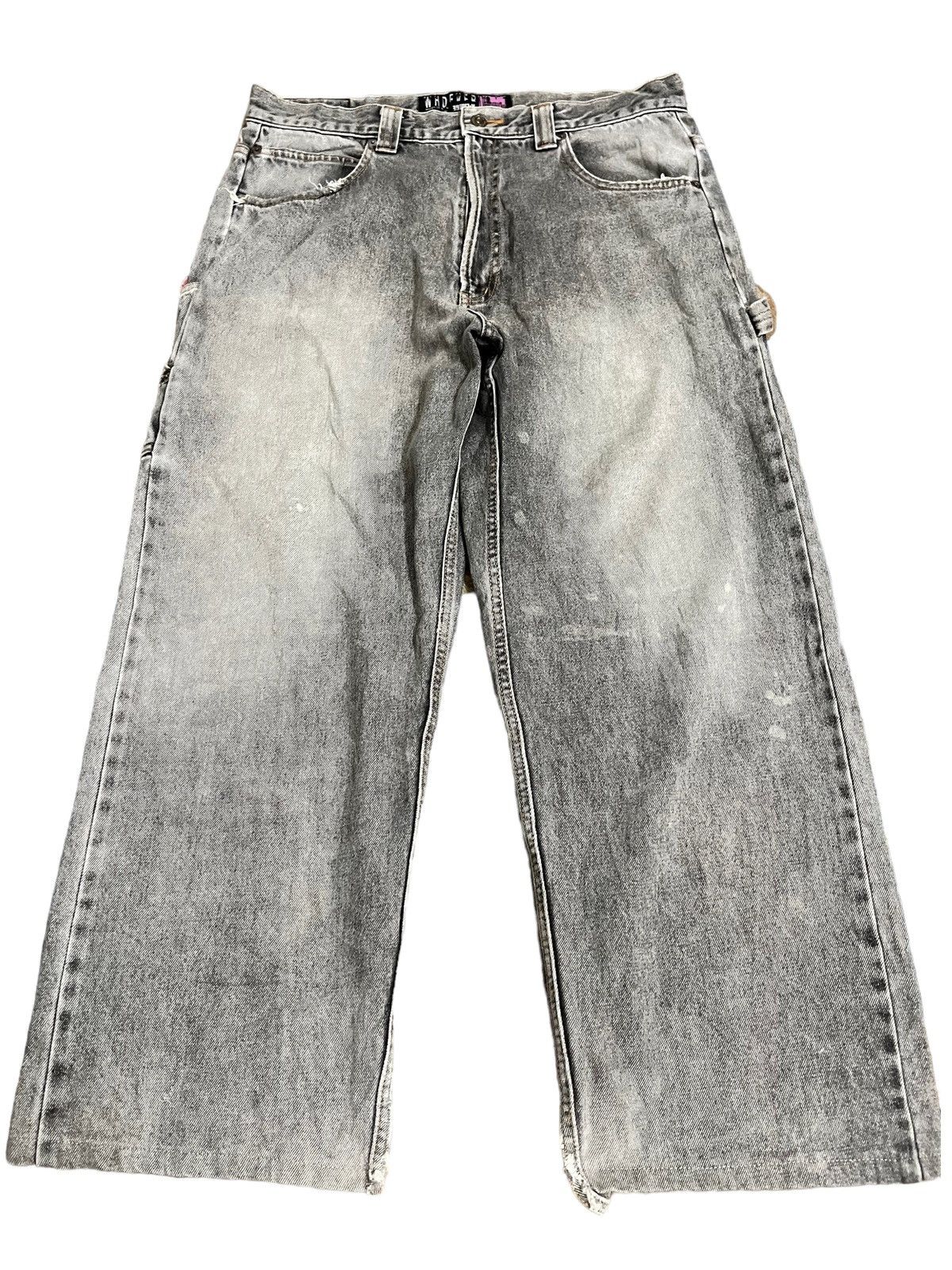 POST ARCHIVE FACTION (PAF) Vintage Whoever Denim Baggy Cargo Style Jeans Size US 34 / EU 50 - 1 Thumbnail
