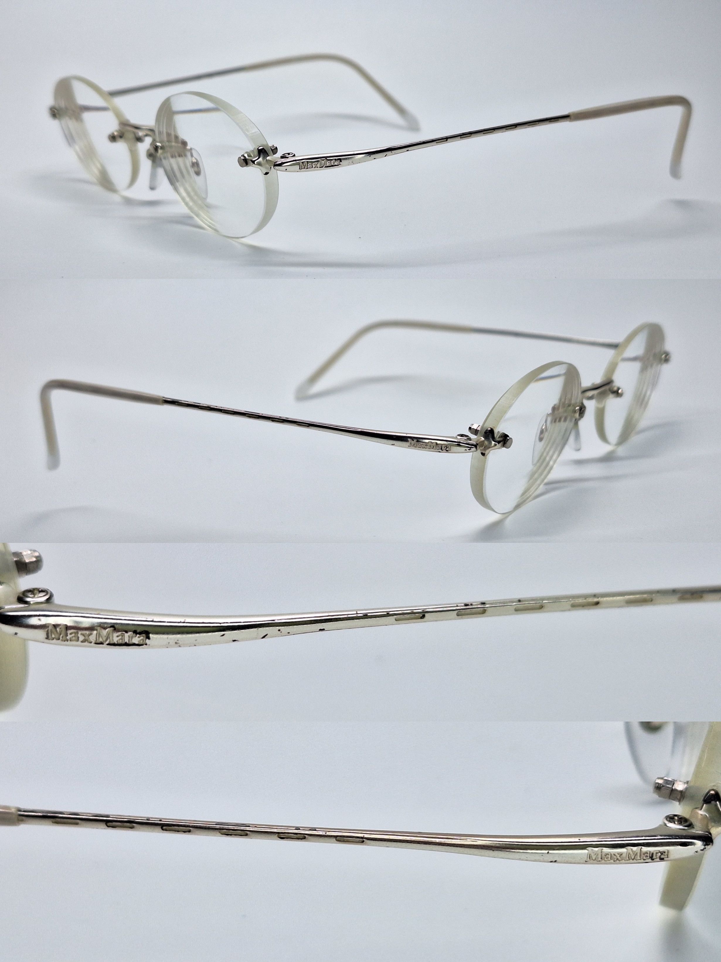 Max Mara Max Mara MM-811J Rimless Vintage Eyeglass Frame Luxury Size ONE SIZE - 4 Thumbnail
