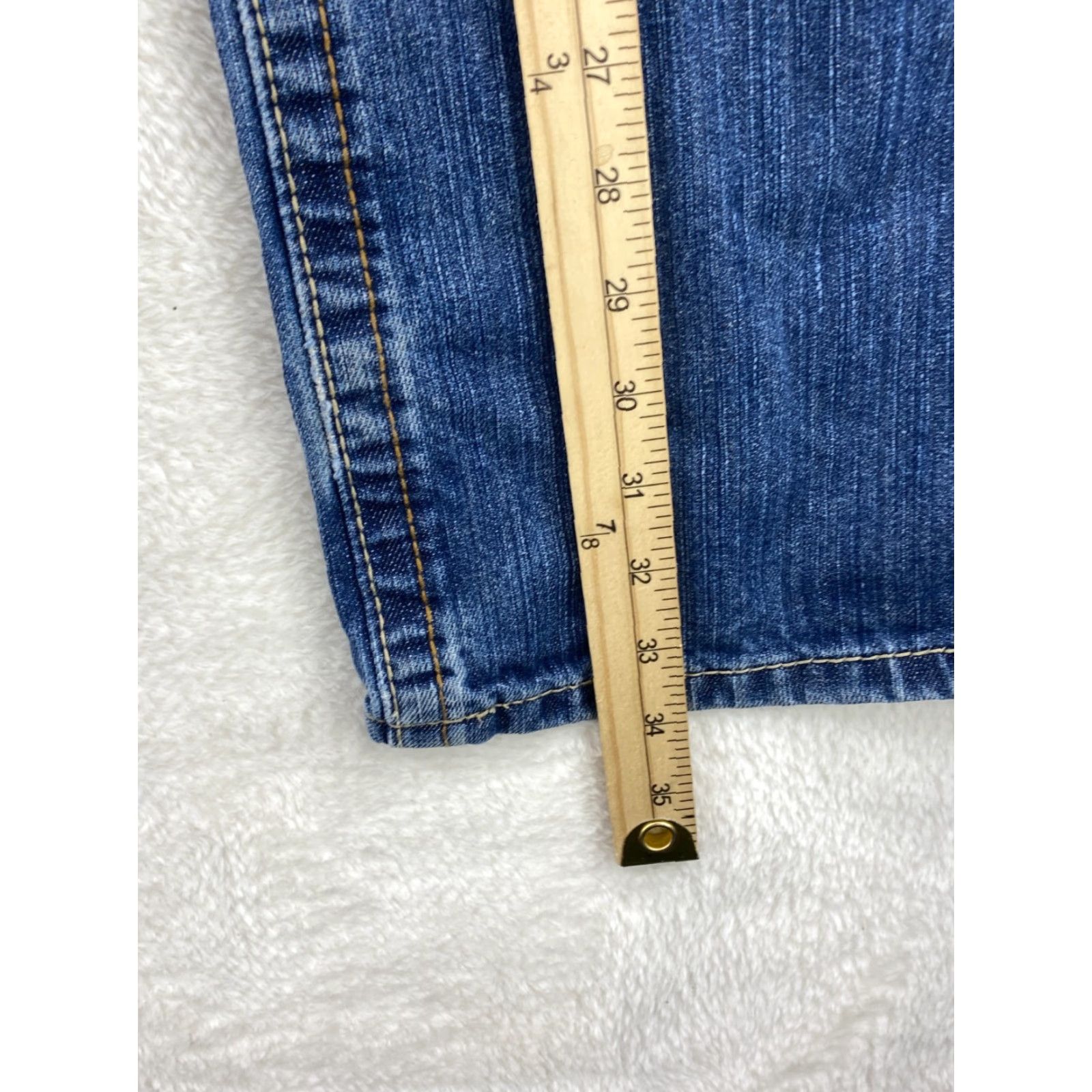 Ariat Ariat Jeans FR M4 31x34 Low Rise Boot Denim Blue 2112 CAT 2 Flame Resistant 5-Pocket Mens M4 Jeans Size US 31 - 7 Thumbnail