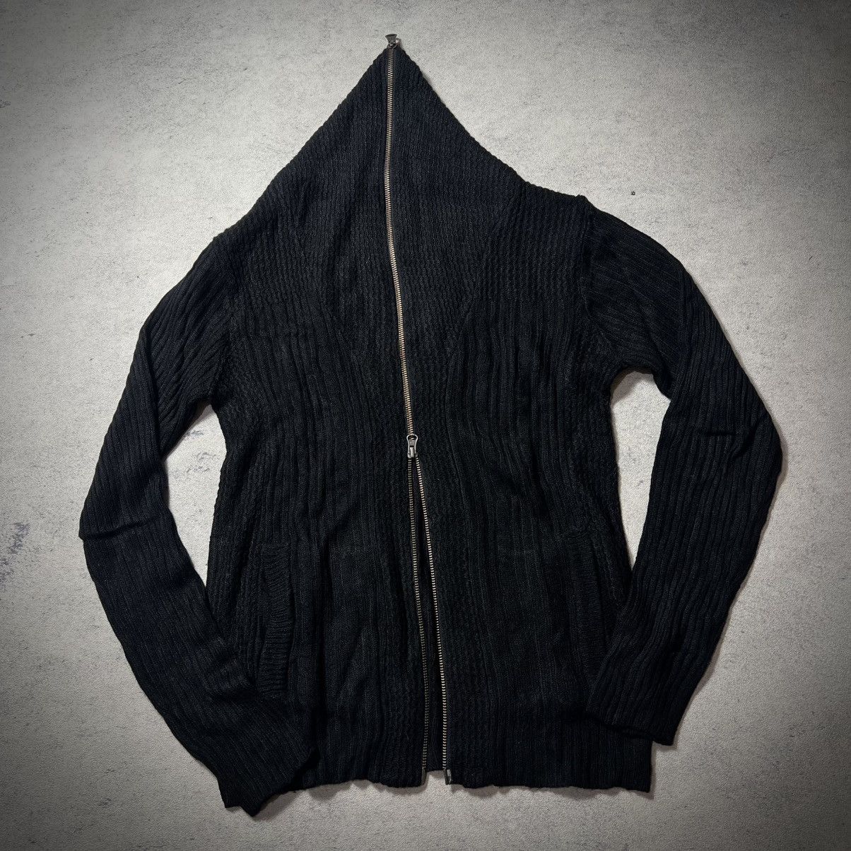 HIDEAWAYS Hideaways Nicole Long Knit Grunge Gothic Vkei Punk Style Ls Size US M / EU 48-50 / 2 - 9 Thumbnail